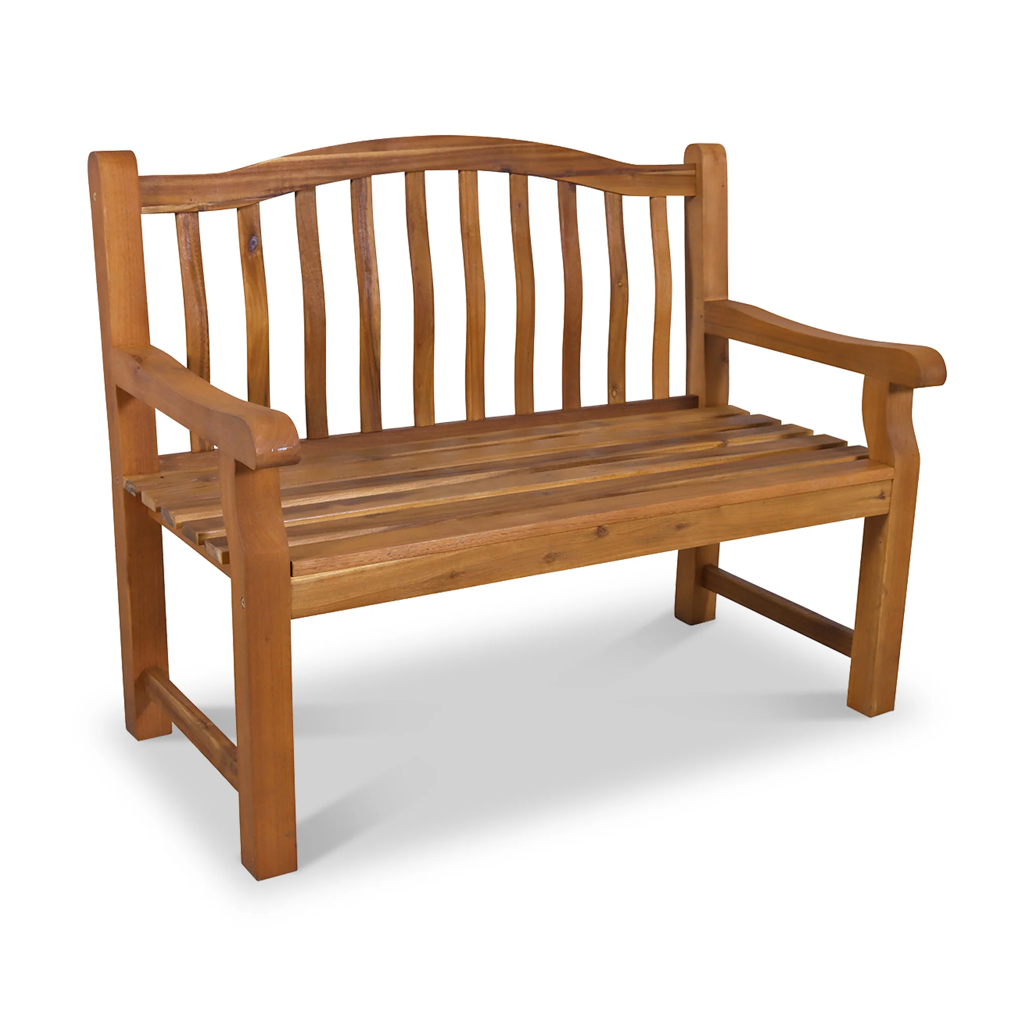 Lytham FSC Acacia 2 Seater Garden Bench - Image 6