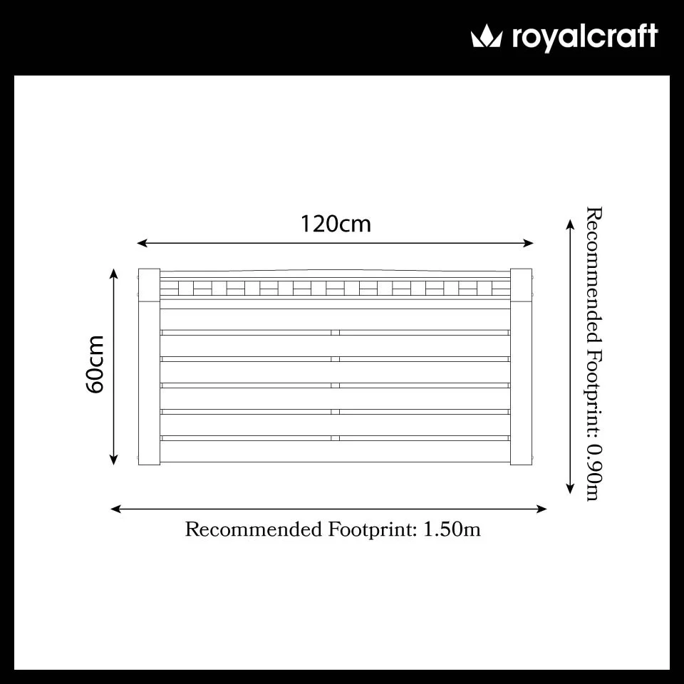 Lytham FSC Acacia 2 Seater Garden Bench - Image 7