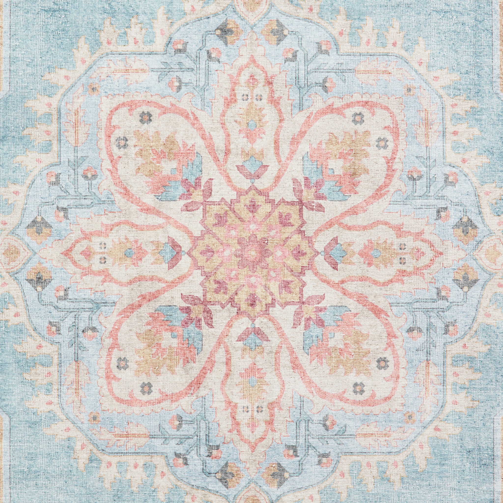 Madison Washable Vintage Inspired Rug - Image 15