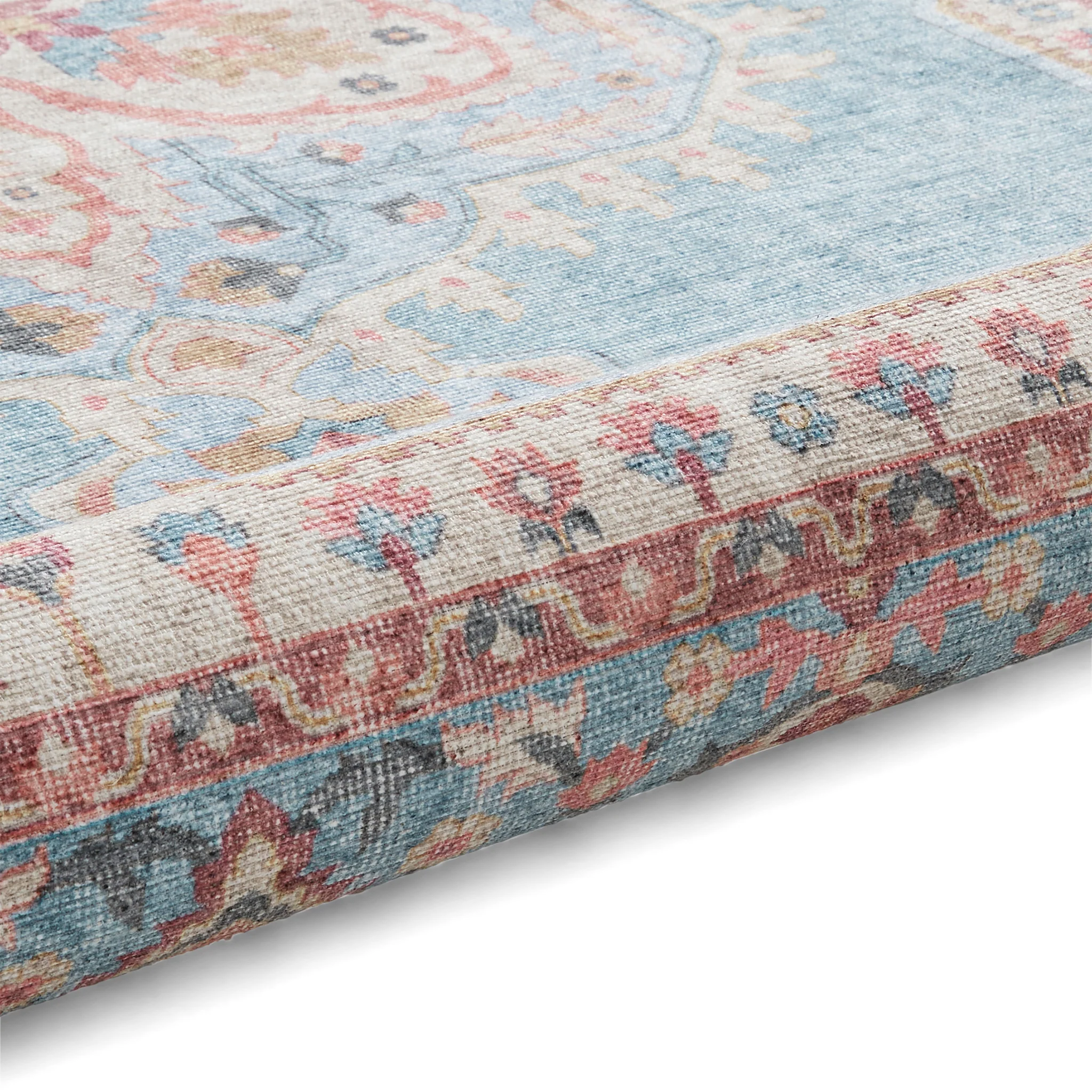 Madison Washable Vintage Inspired Rug - Image 17