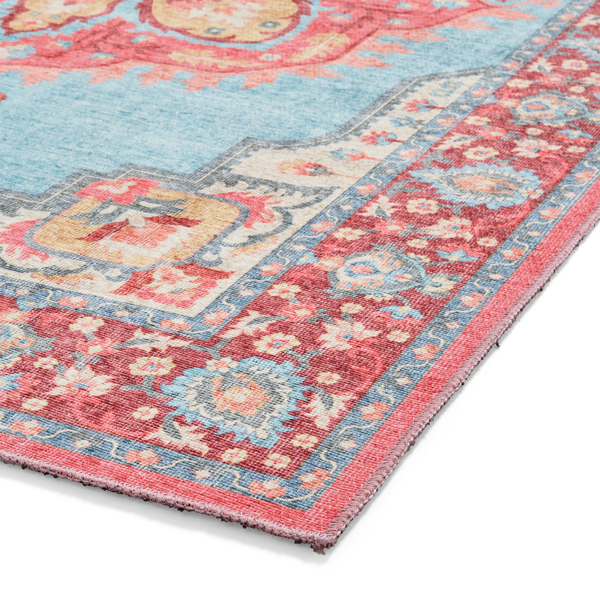 Madison Washable Vintage Inspired Rug - Image 23