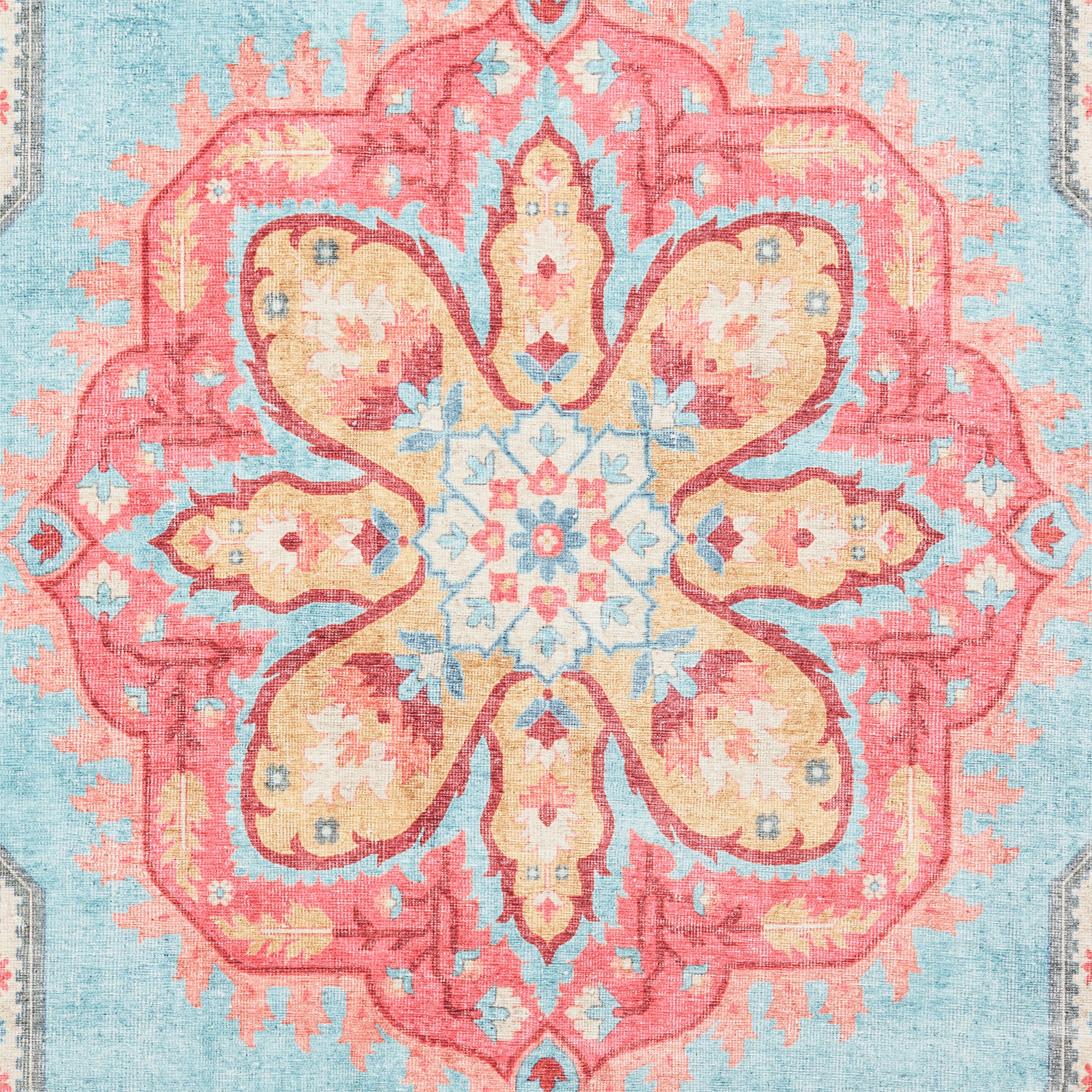Madison Washable Vintage Inspired Rug - Image 25