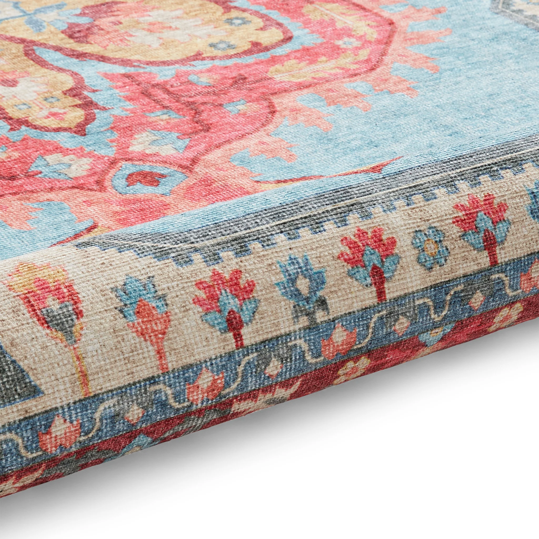 Madison Washable Vintage Inspired Rug - Image 26