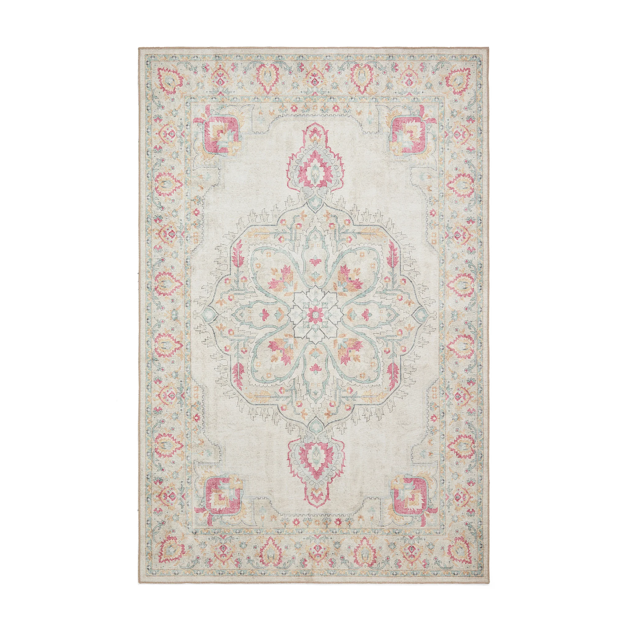 Madison Washable Vintage Inspired Rug - Image 28