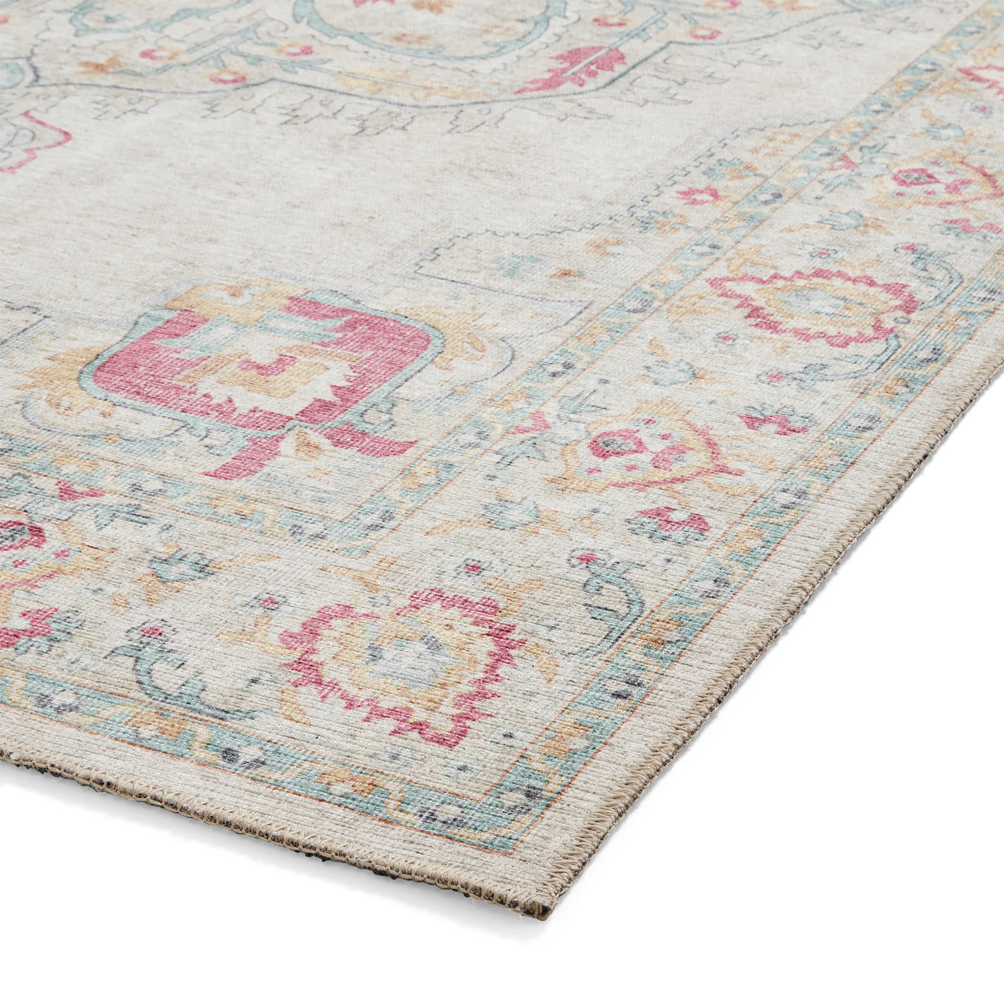 Madison Washable Vintage Inspired Rug - Image 33