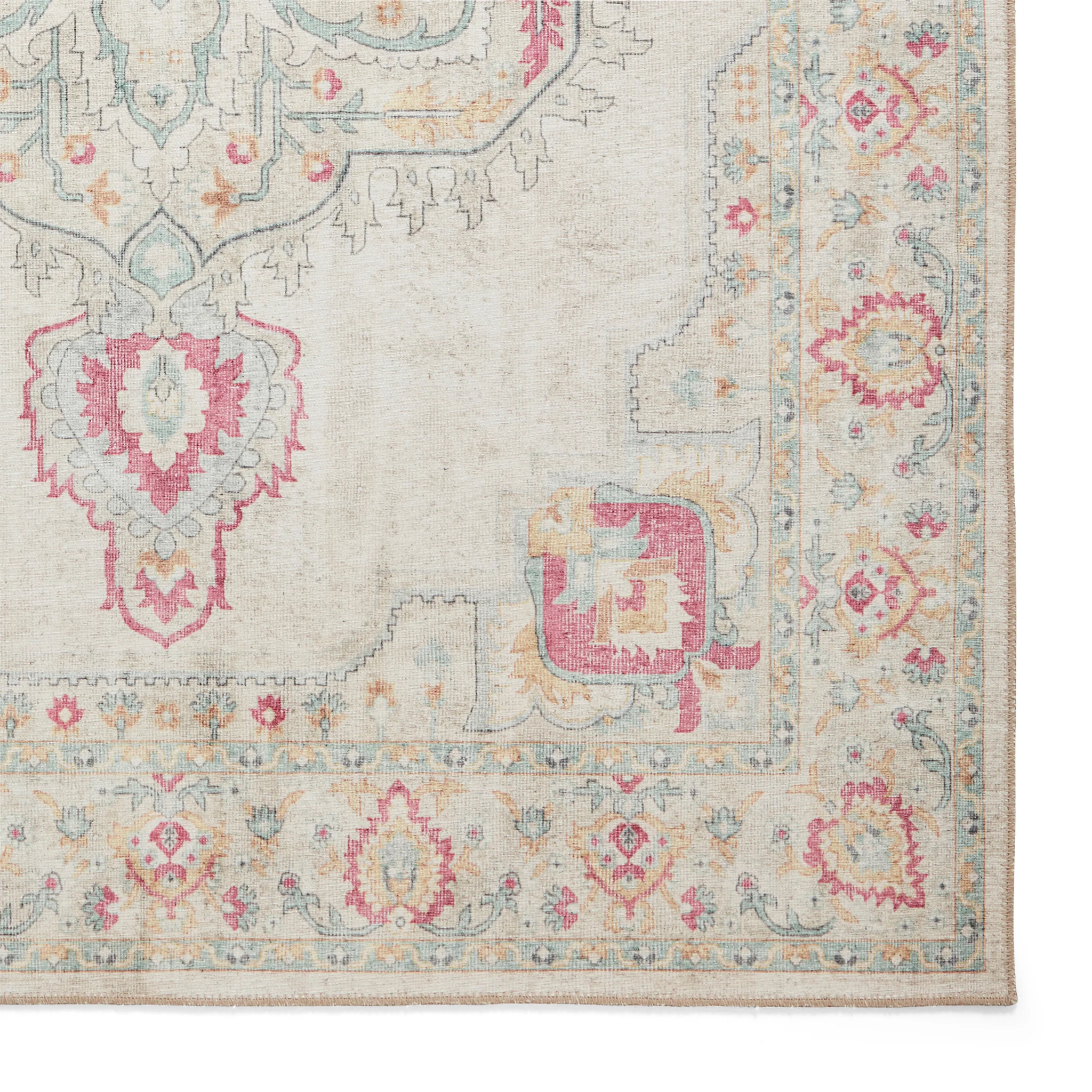 Madison Washable Vintage Inspired Rug - Image 34