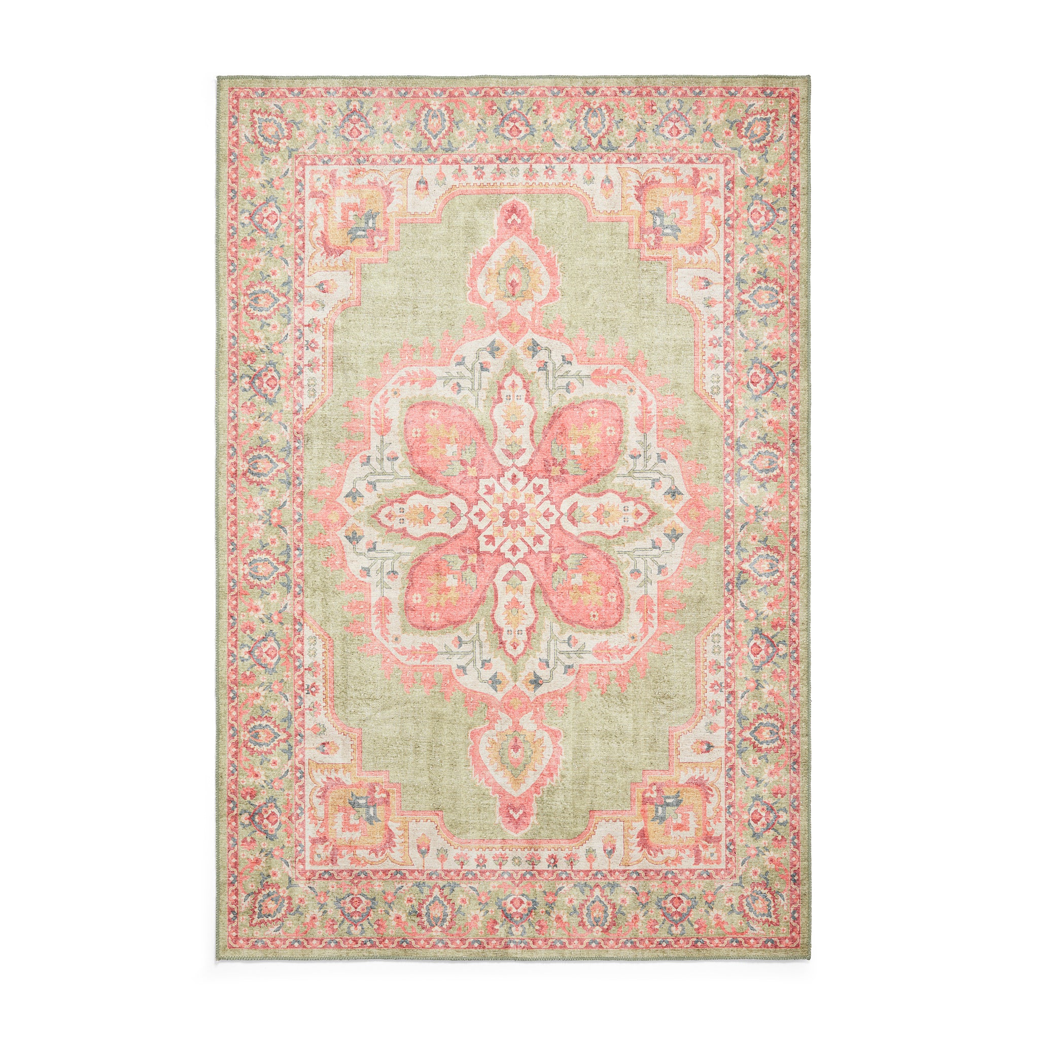 Madison Washable Vintage Inspired Rug - Image 46