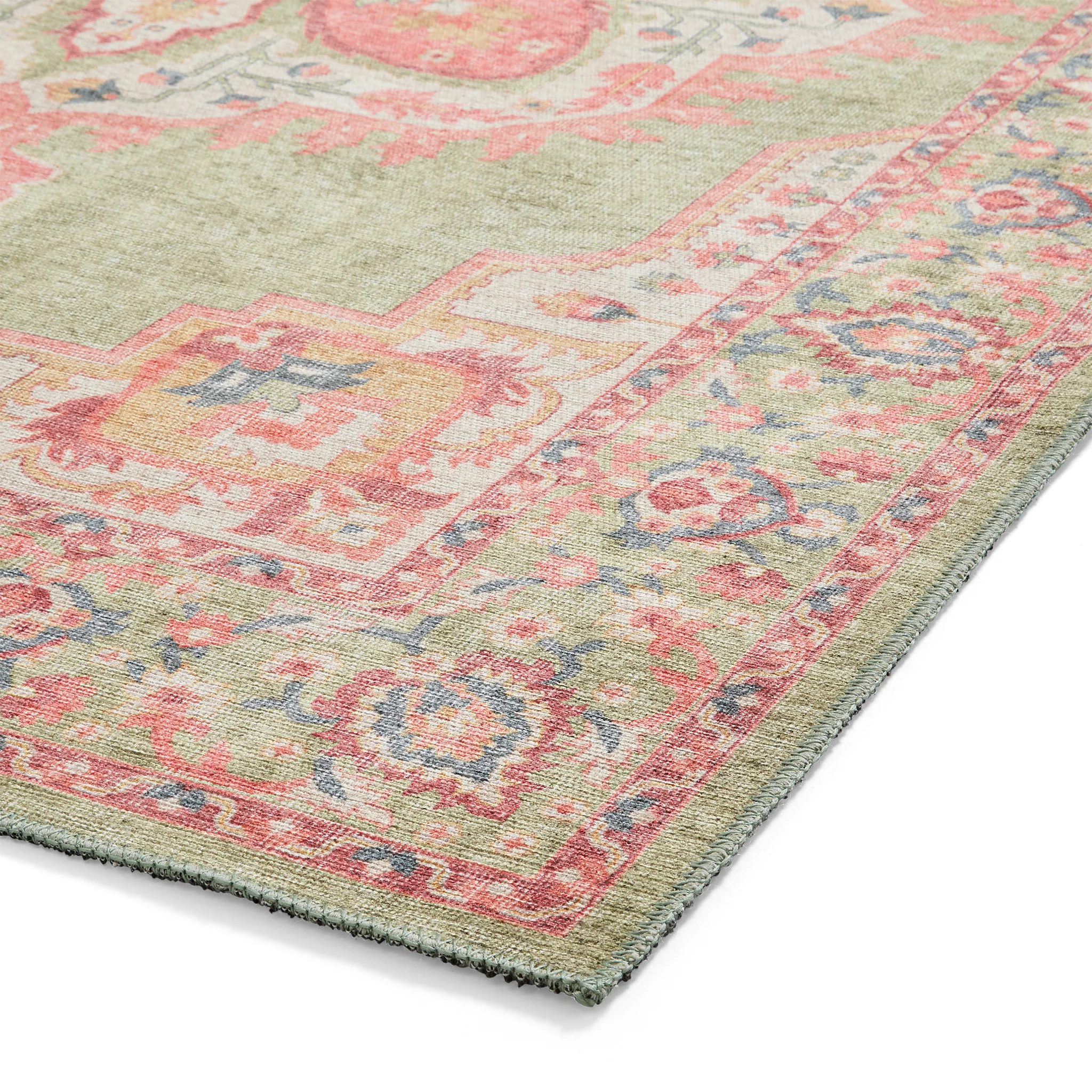 Madison Washable Vintage Inspired Rug - Image 51