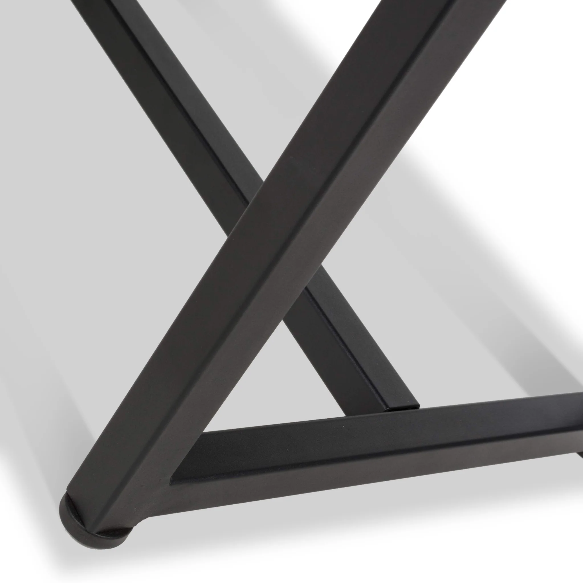 Maelis Grey Faux Leather Dining Bench - Image 7