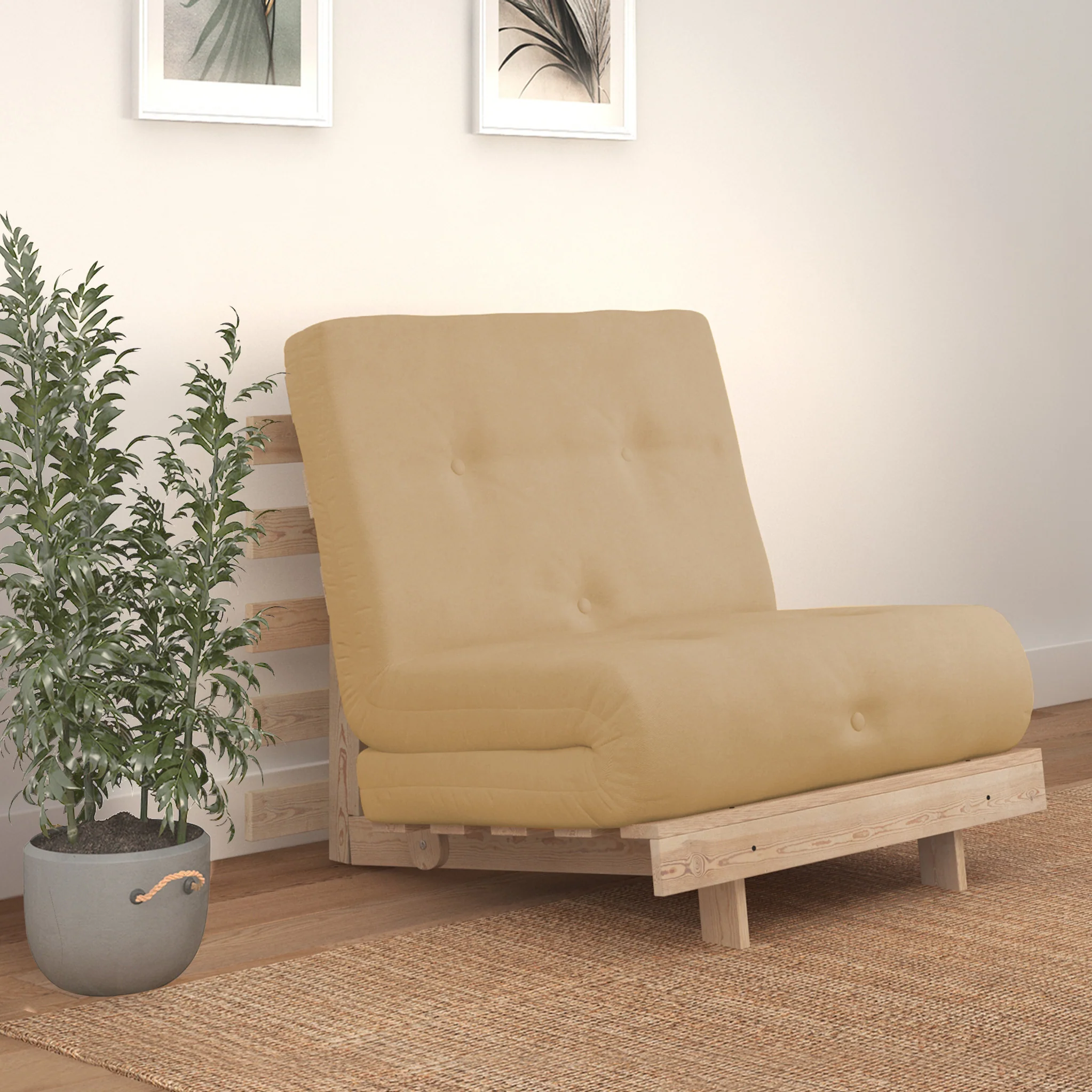 Maggie Single Futon Sofa Bed - Image 86