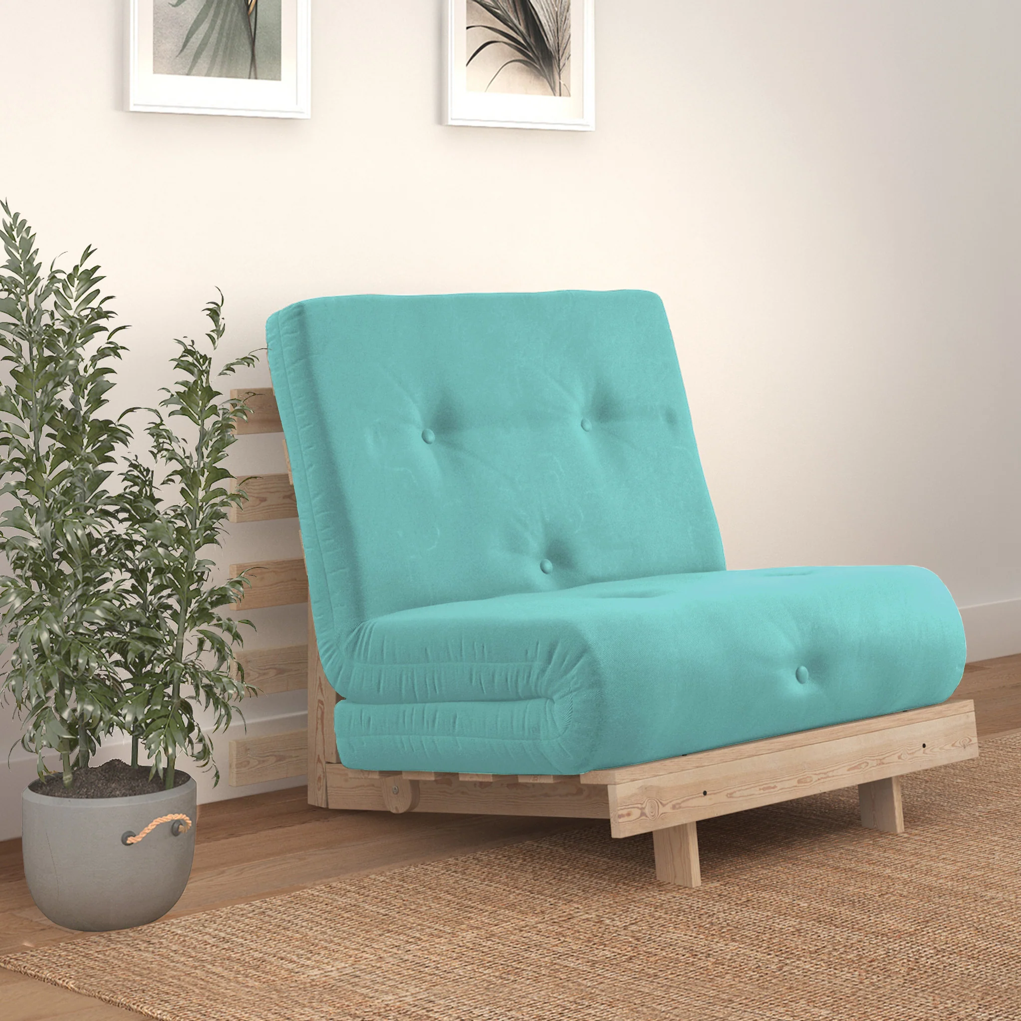 Maggie Single Futon Sofa Bed - Image 93
