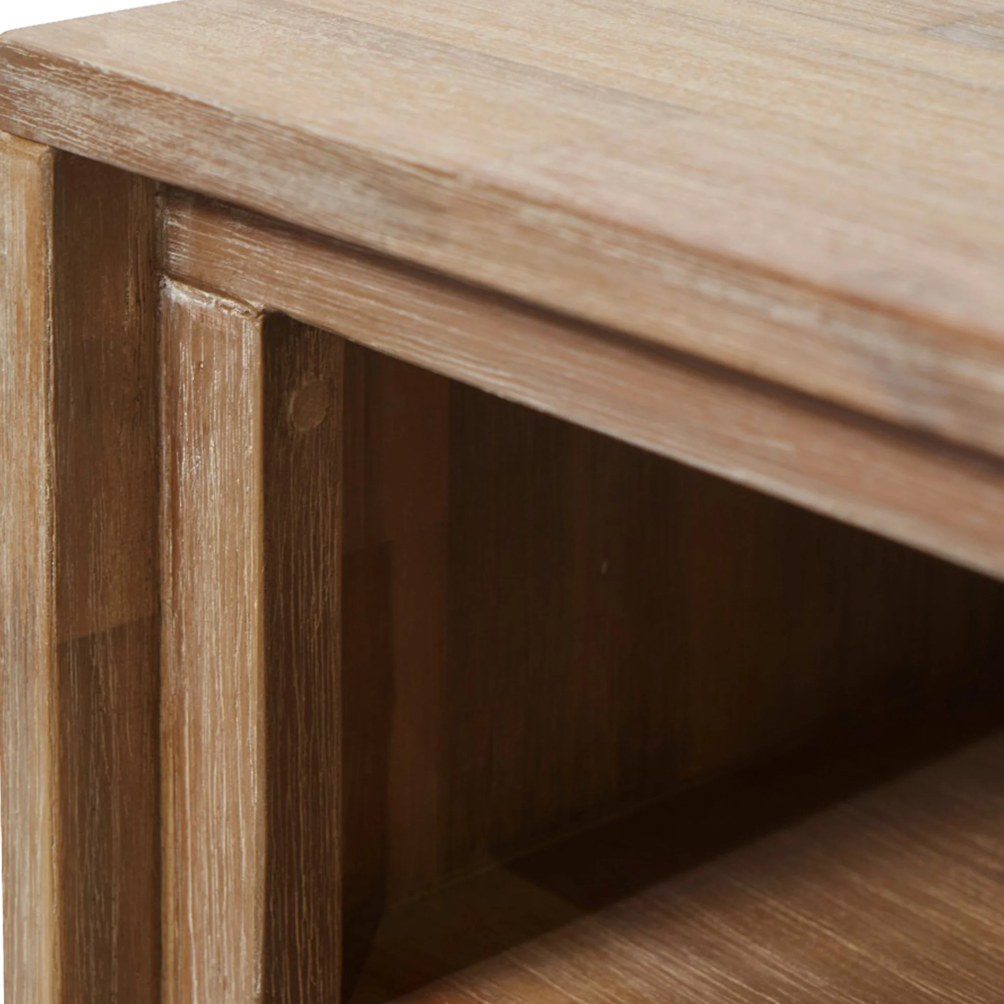 Marca Sand Wash Acacia 1 Drawer Bedside Table - Image 5