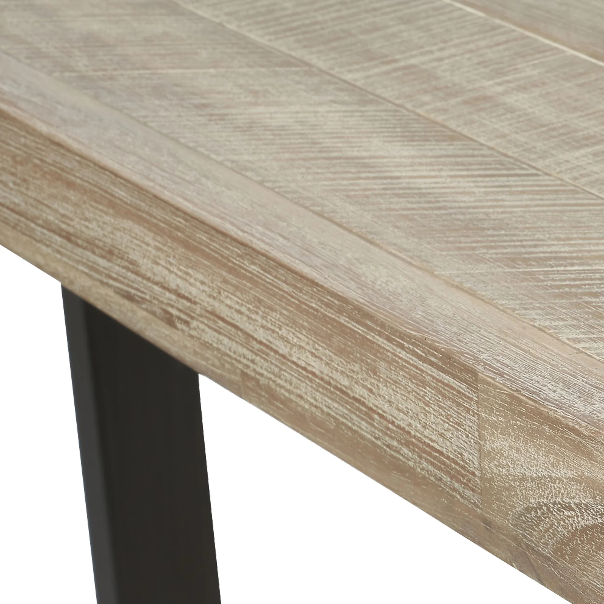 Marca Sand Wash Acacia 180cm Dining Table - Image 4
