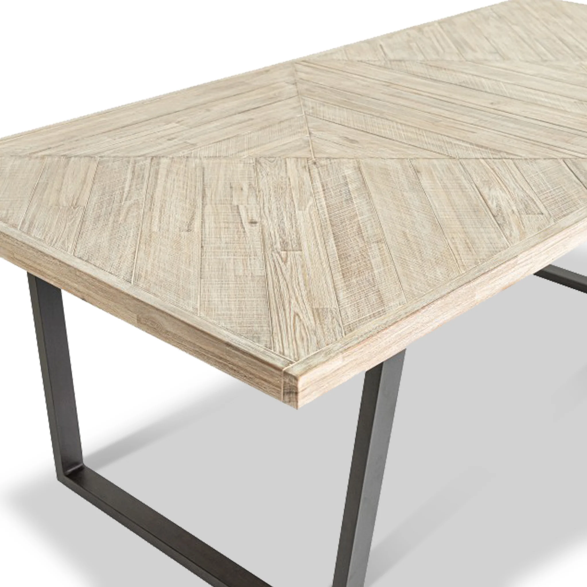 Marca Sand Wash Acacia 220cm Dining Table - Image 3