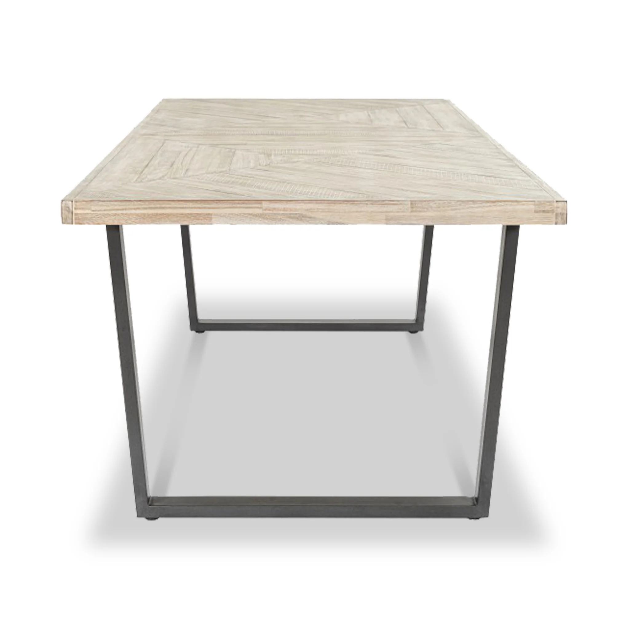 Marca Sand Wash Acacia 220cm Dining Table - Image 6