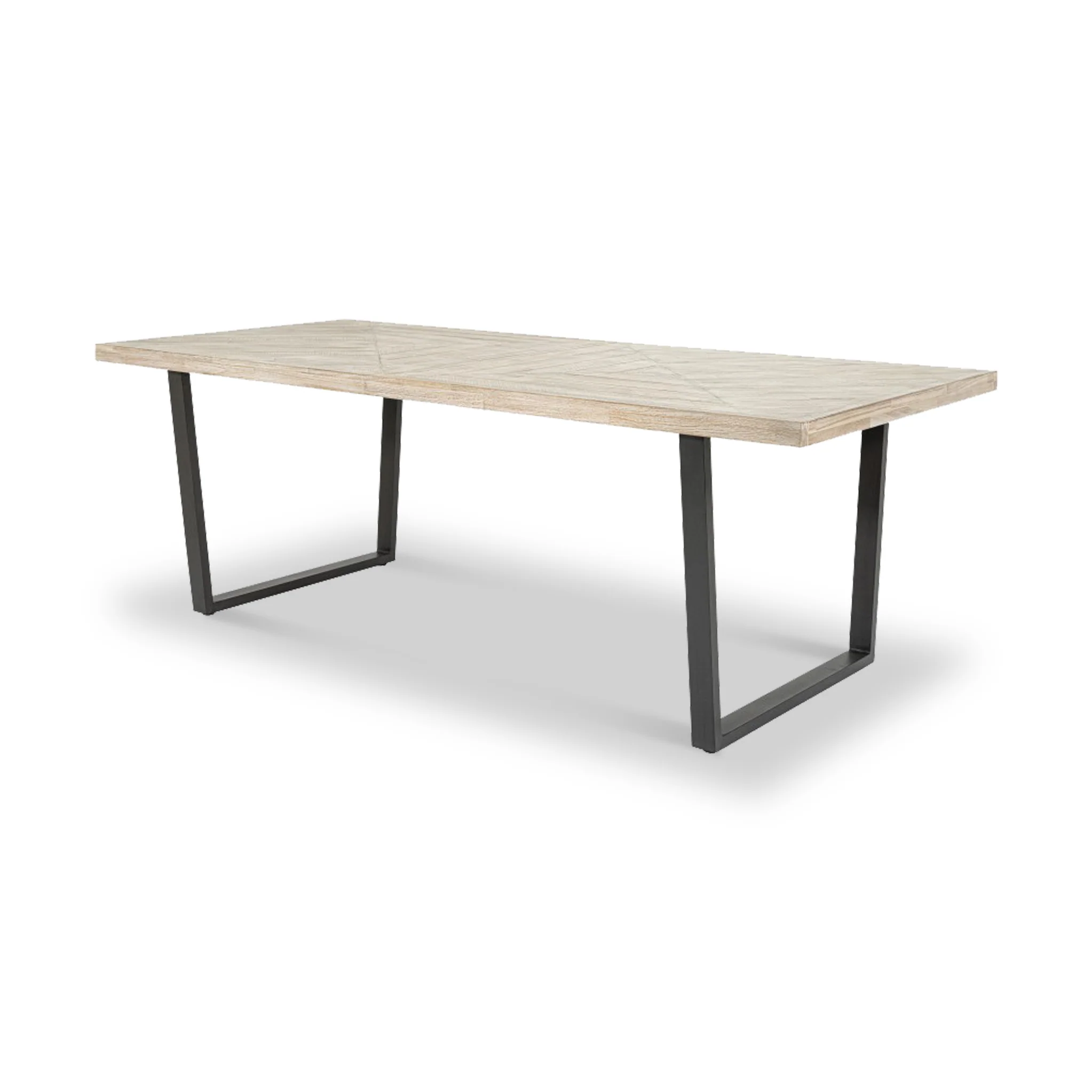 Marca Sand Wash Acacia 220cm Dining Table - Image 8