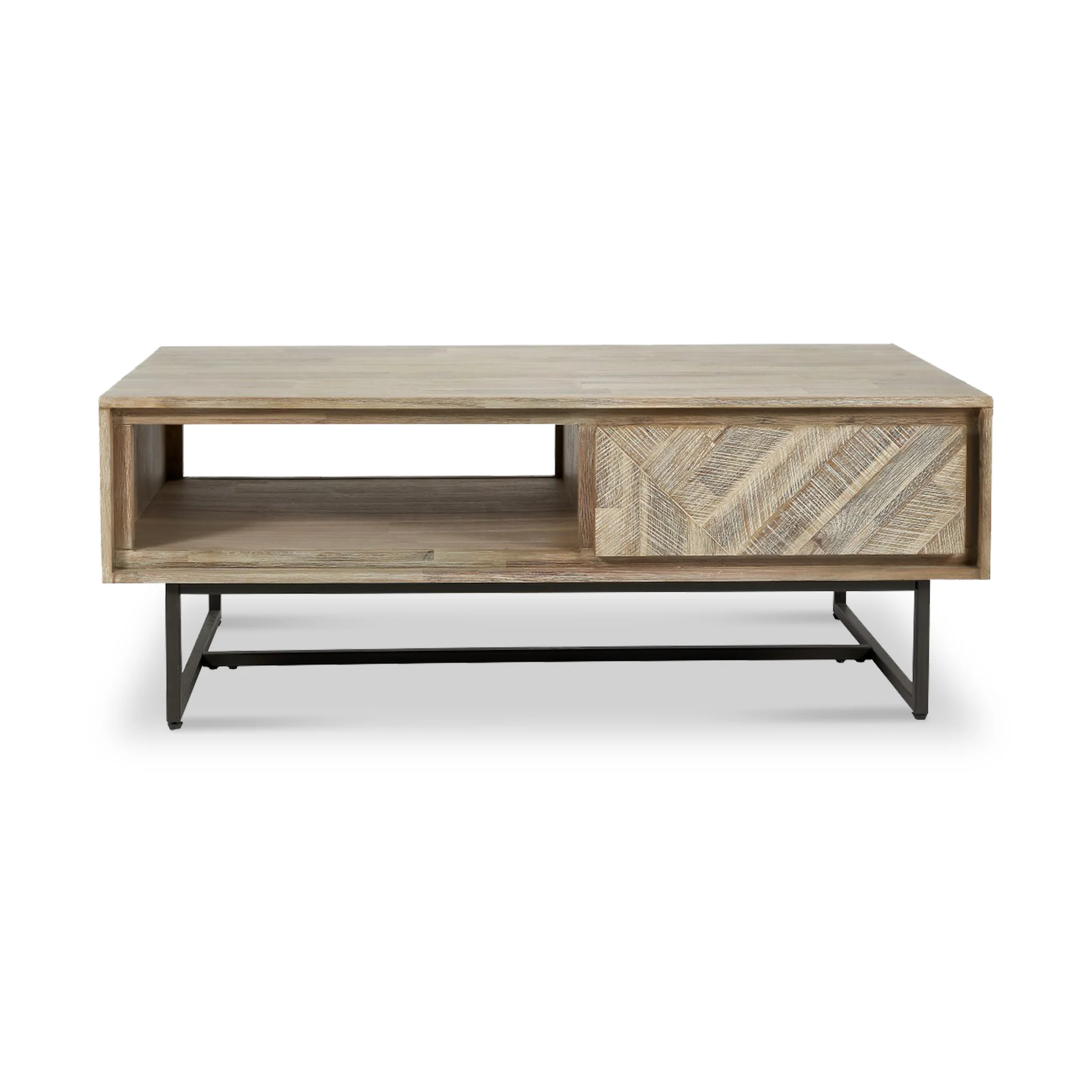 Marca Sand Wash Acacia Coffee Table - Image 3