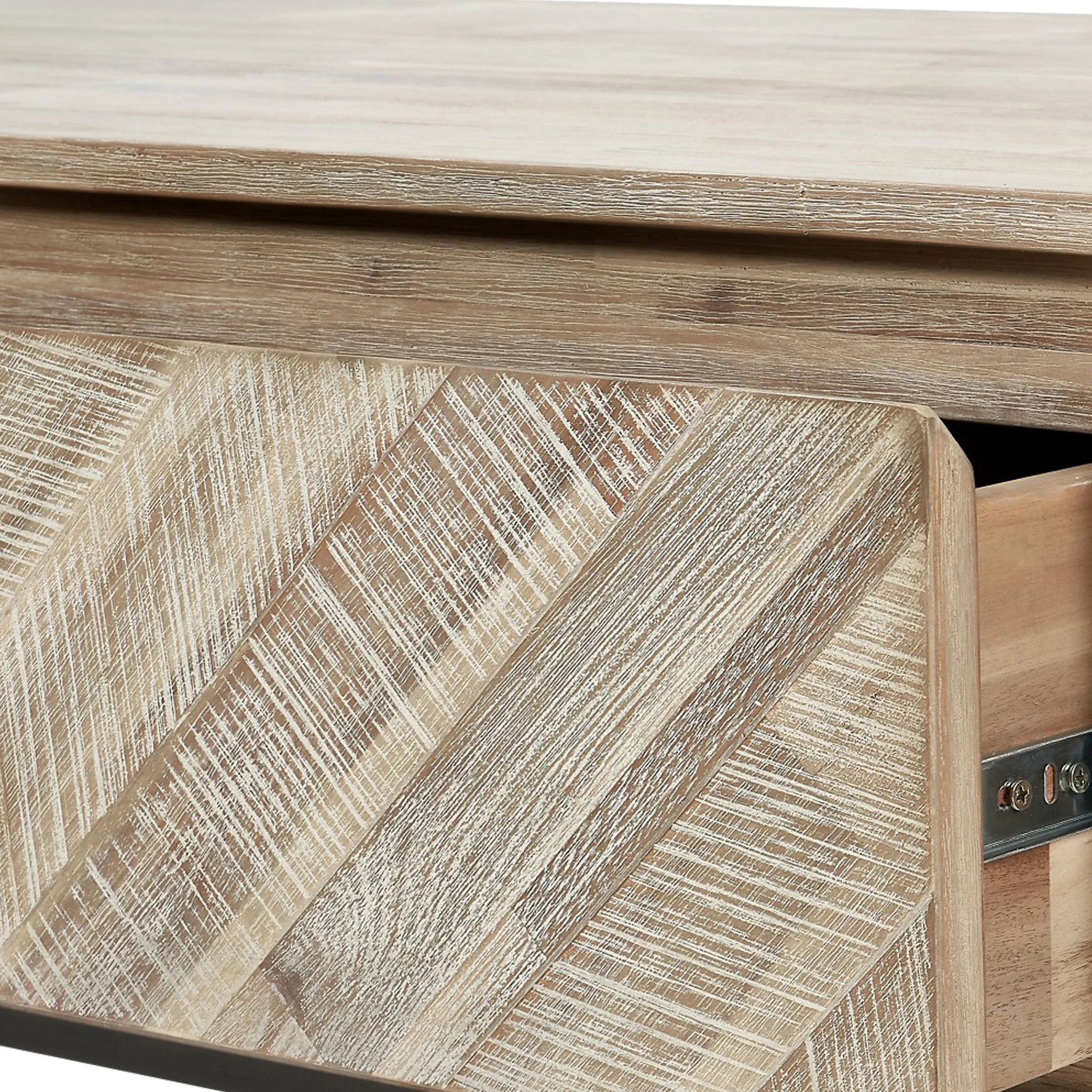 Marca Sand Wash Acacia Coffee Table - Image 5
