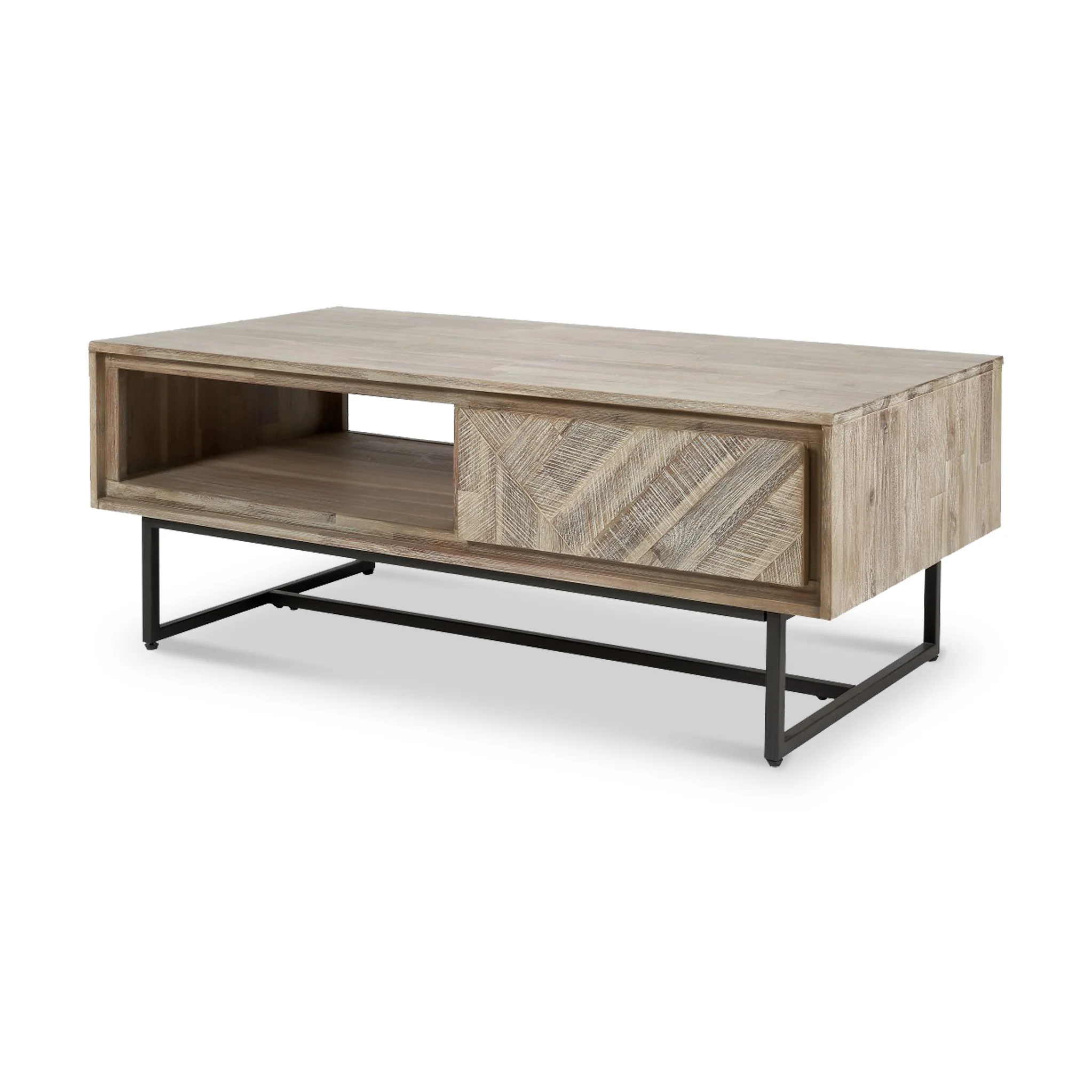 Marca Sand Wash Acacia Coffee Table - Image 7
