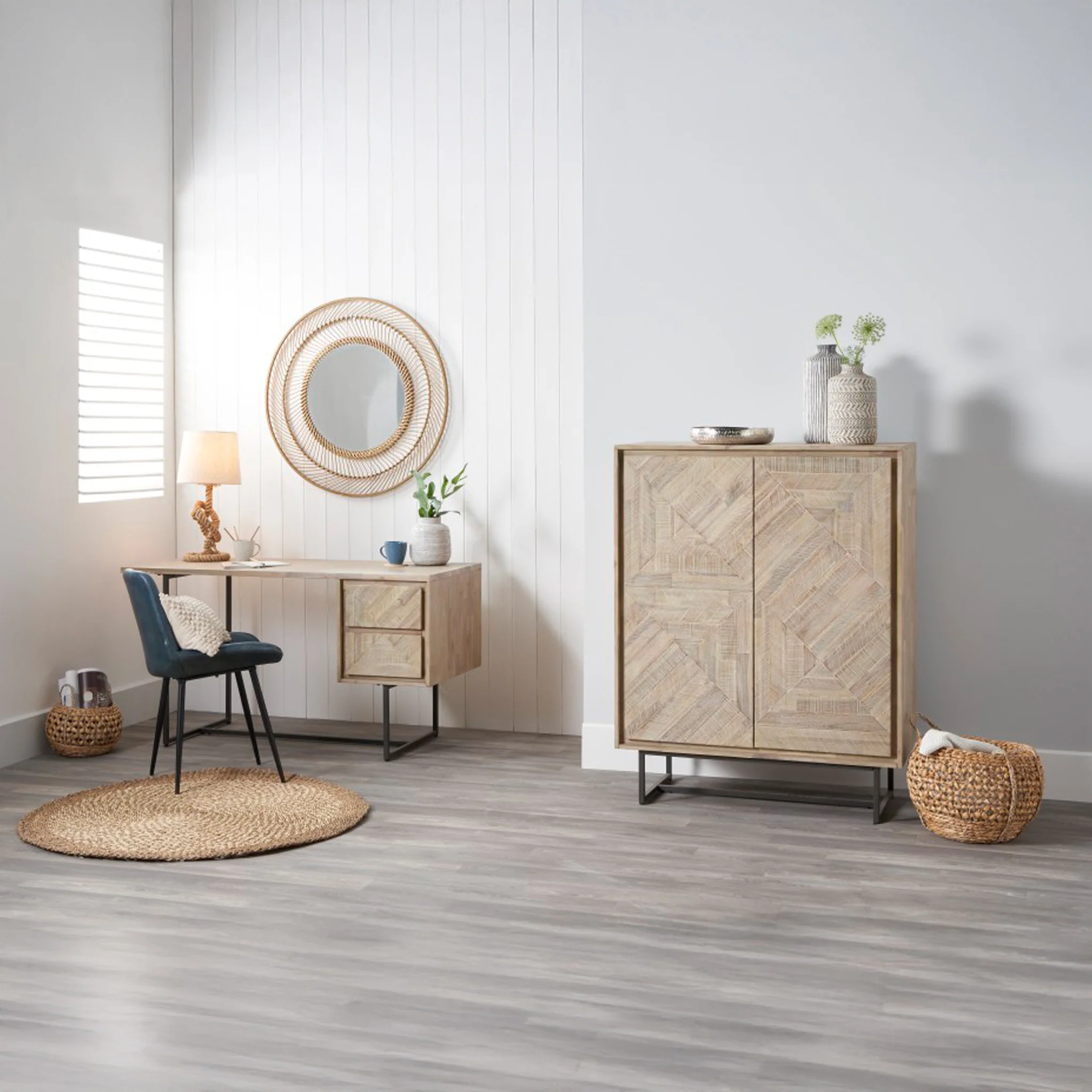 Marca Sand Wash Acacia Cupboard - Image 2