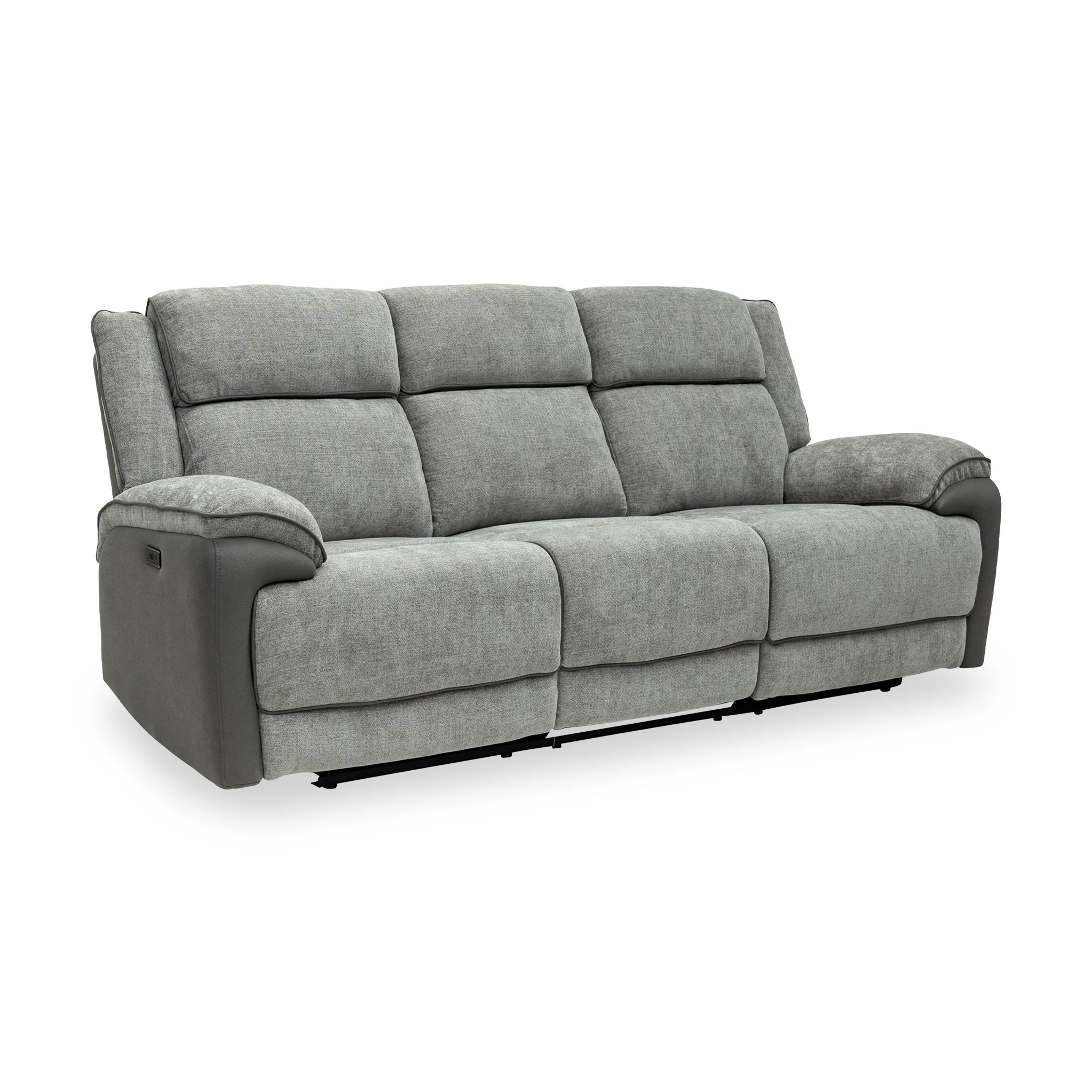 Marcell Power Recliner 3 Seater Sofa With Console - Image 3