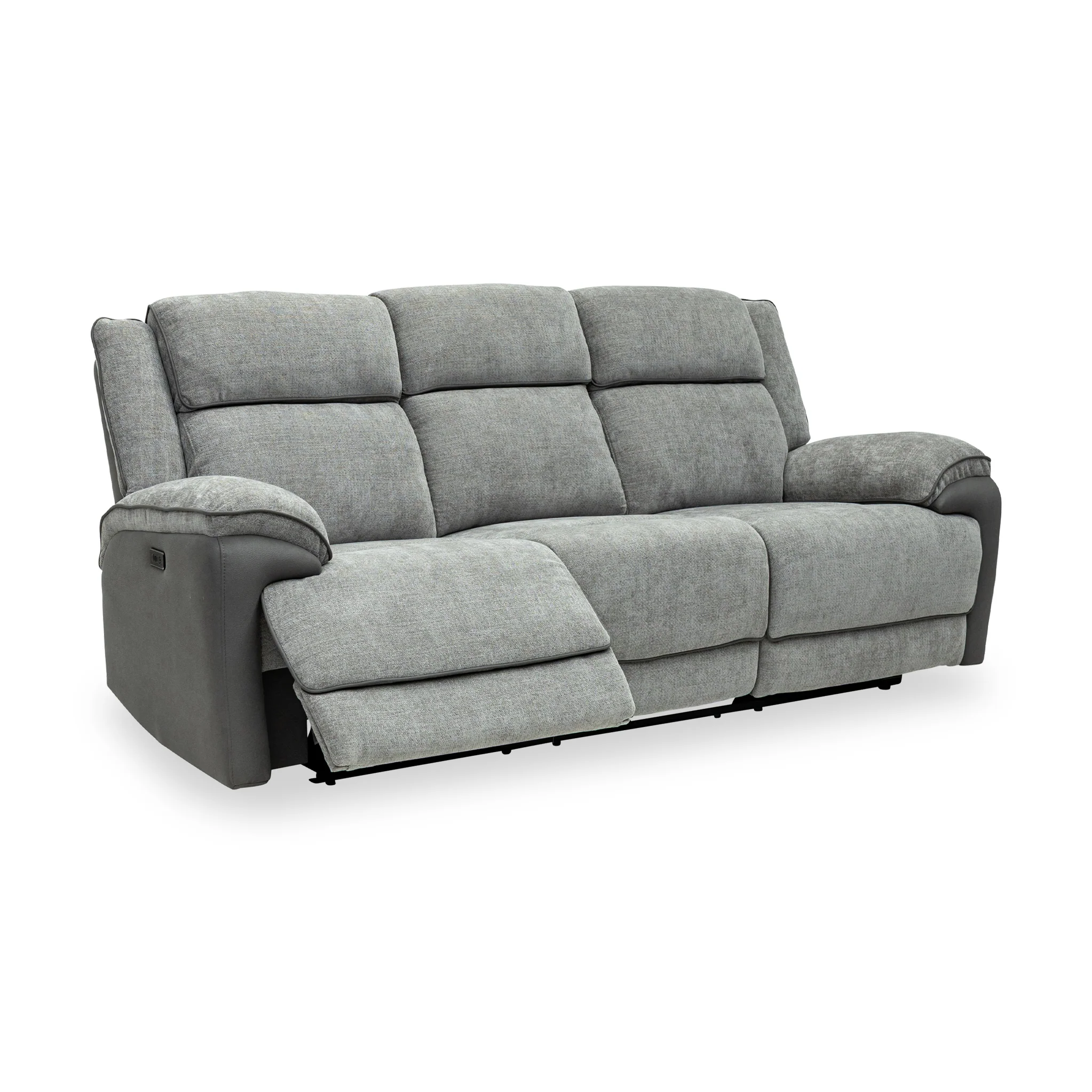 Marcell Power Recliner 3 Seater Sofa With Console - Image 5