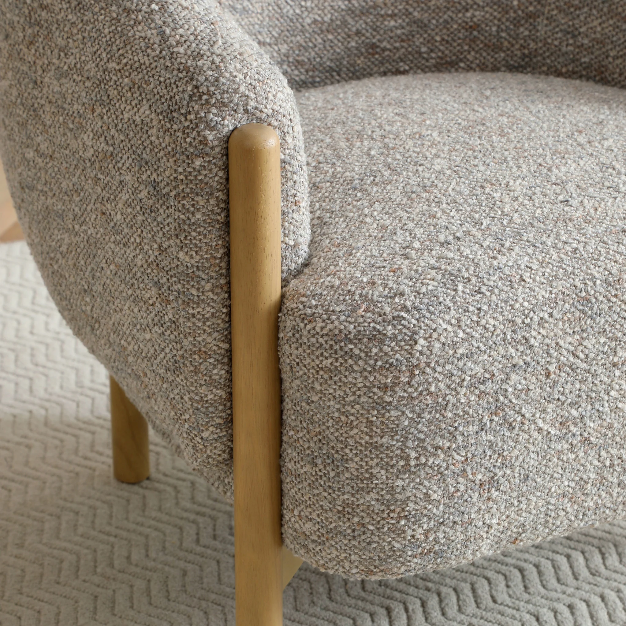 Mareen Boucle Accent Chair - Image 22