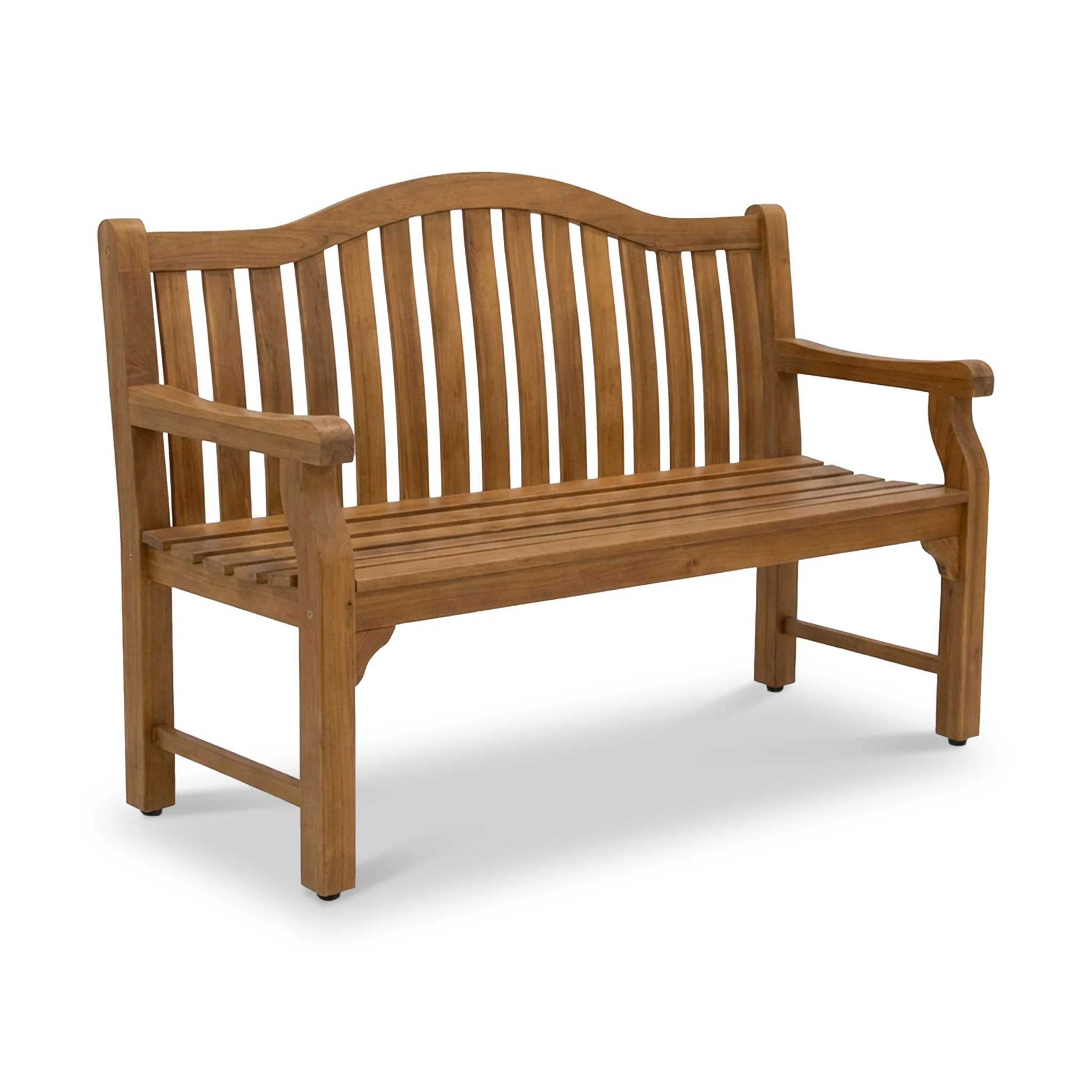 Maria 150cm 2 Seater Acacia Garden Bench - Image 2