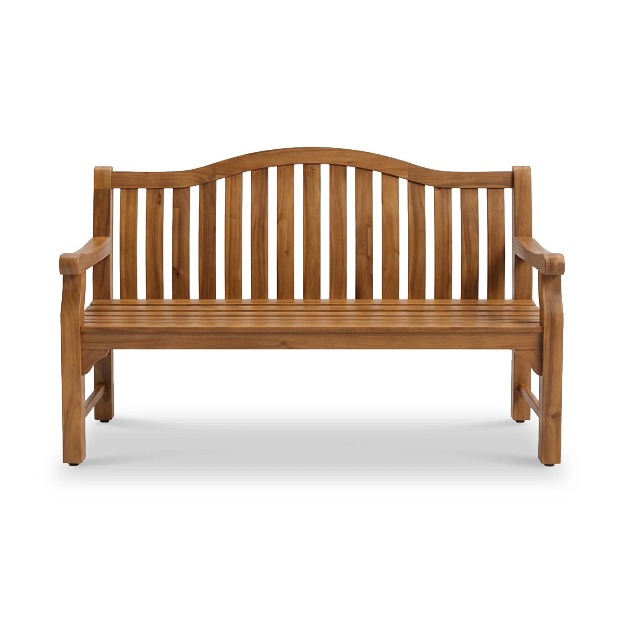Maria 150cm 2 Seater Acacia Garden Bench - Image 4