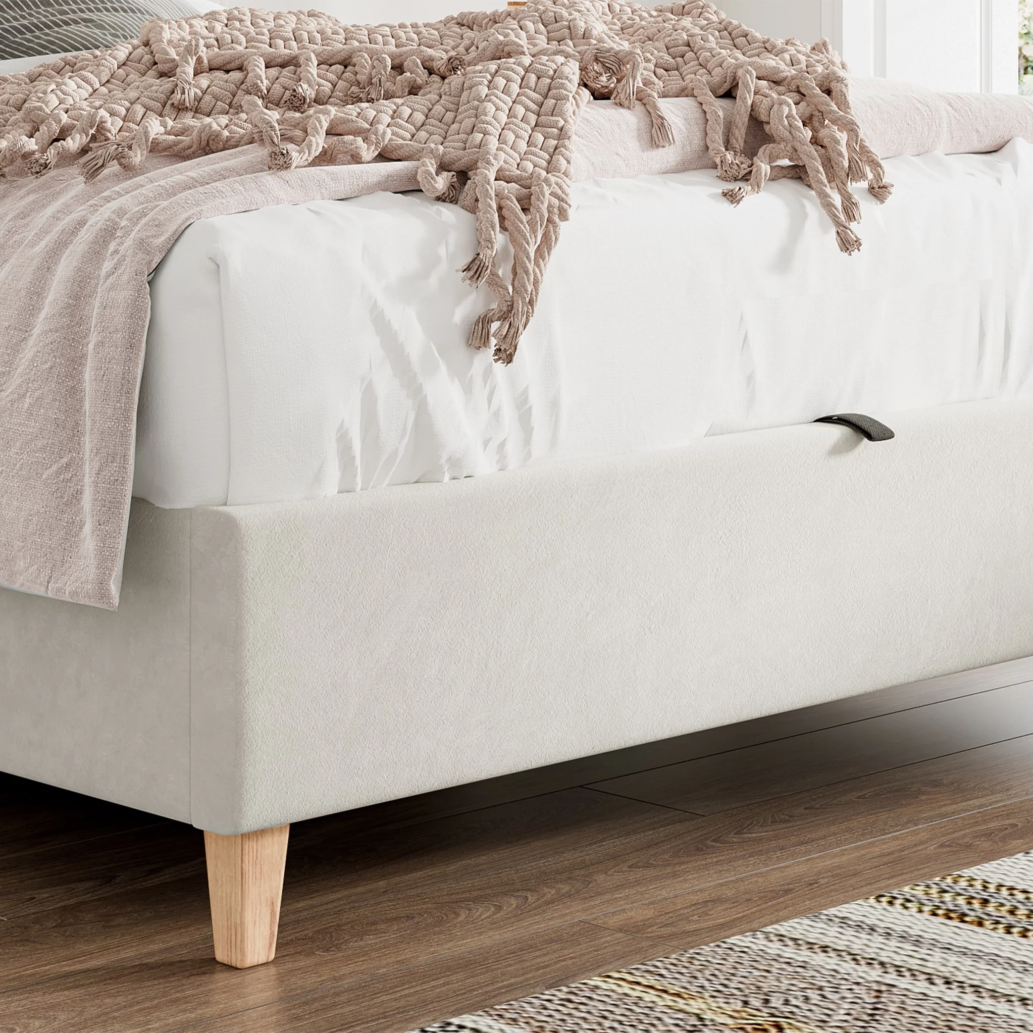 Marilyn Velvet Ottoman Storage Bed - Image 12