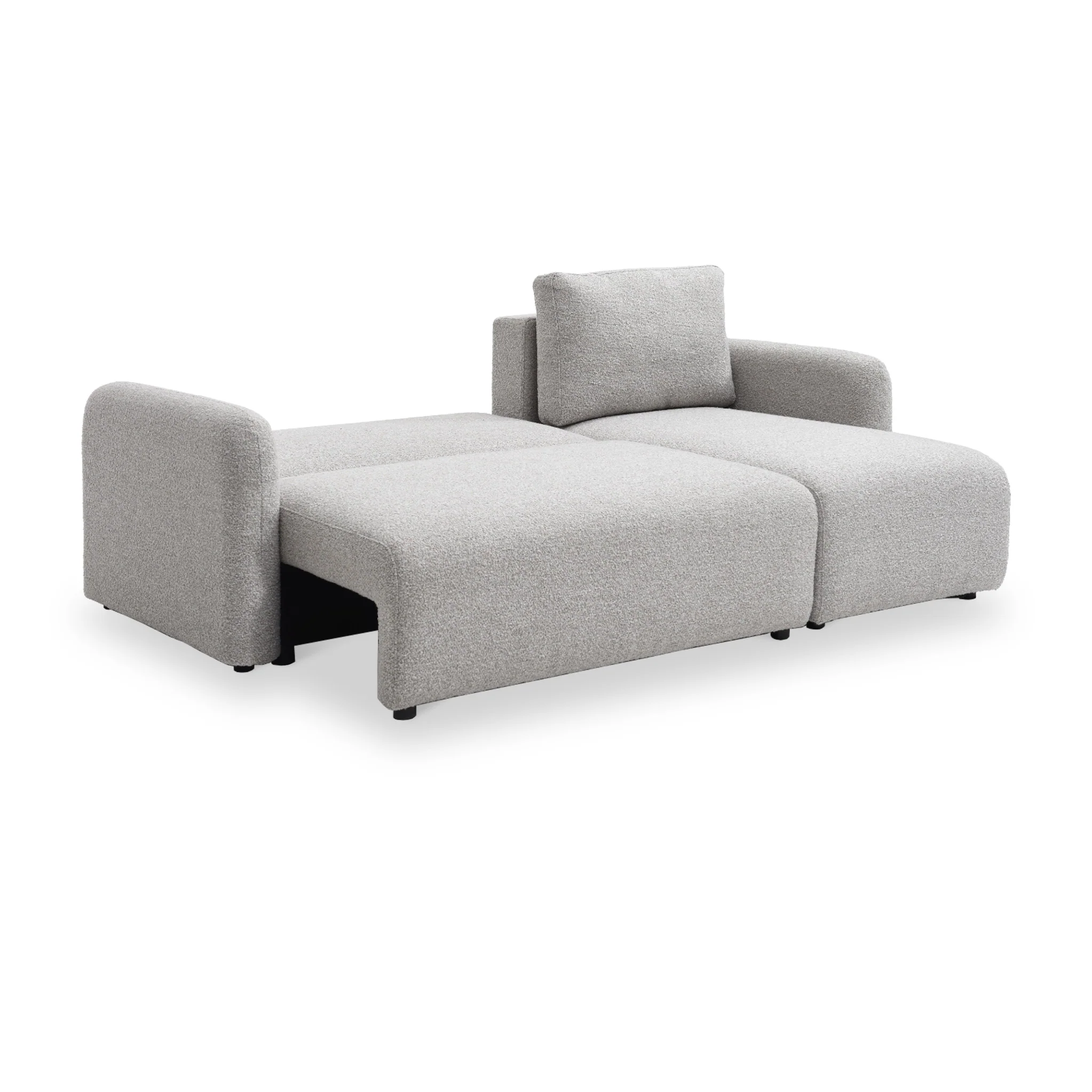 Marla Soft Boucle Chaise Sofa Bed - Image 6