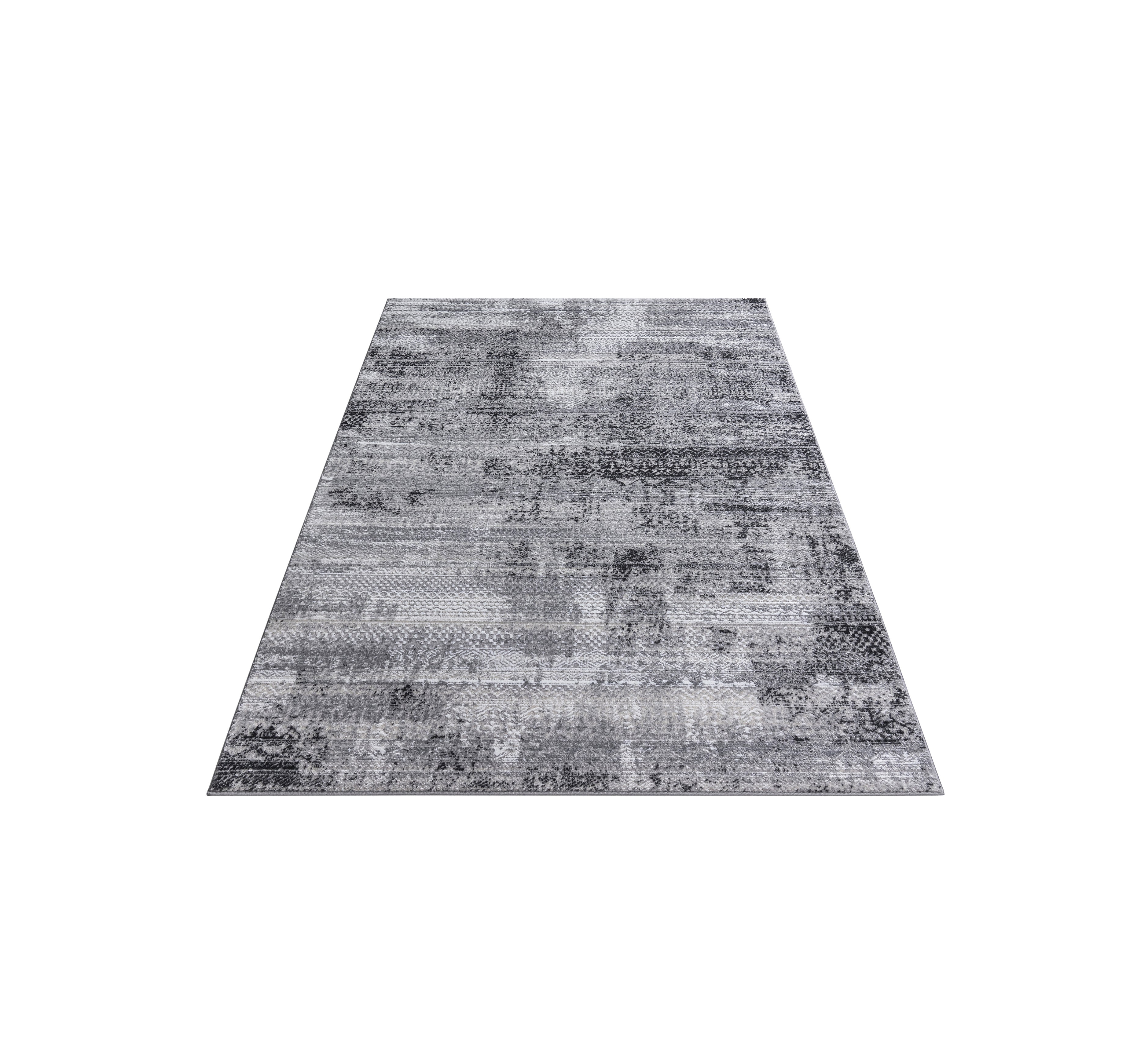 Marley Distressed Abstract Design Rug - Image 3