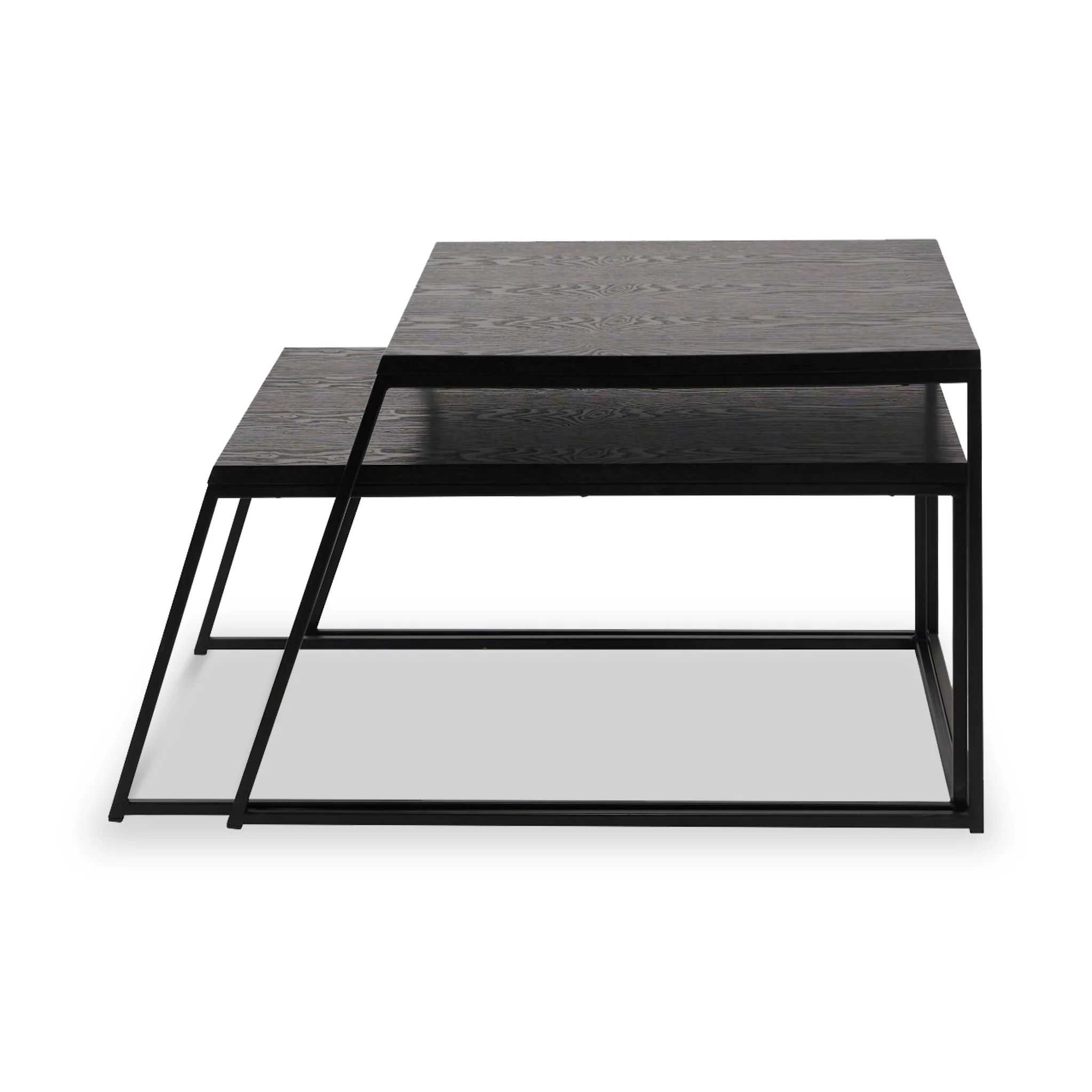 Mashiko Black Ash Effect Coffee Tables - Image 3