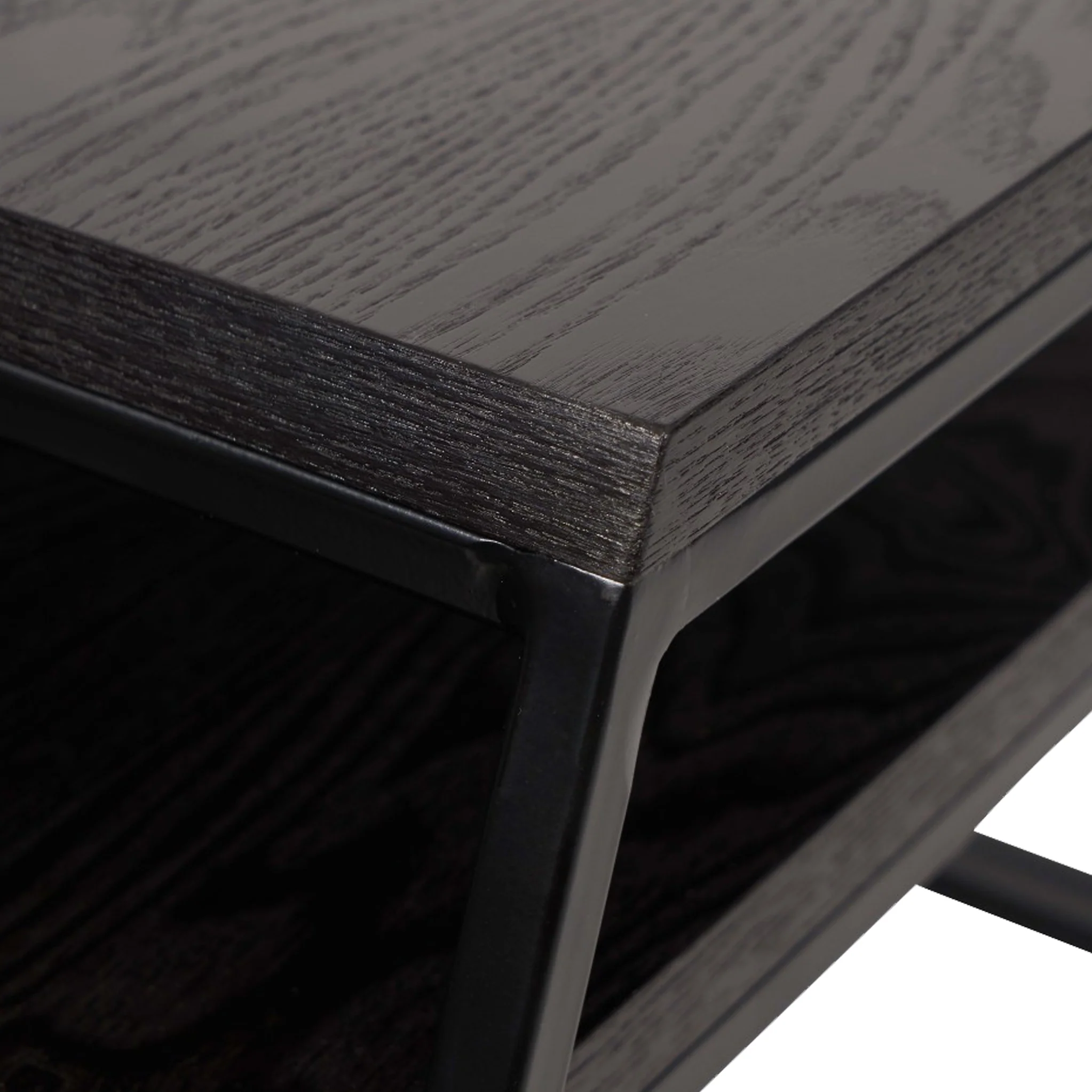Mashiko Black Ash Effect Coffee Tables - Image 4