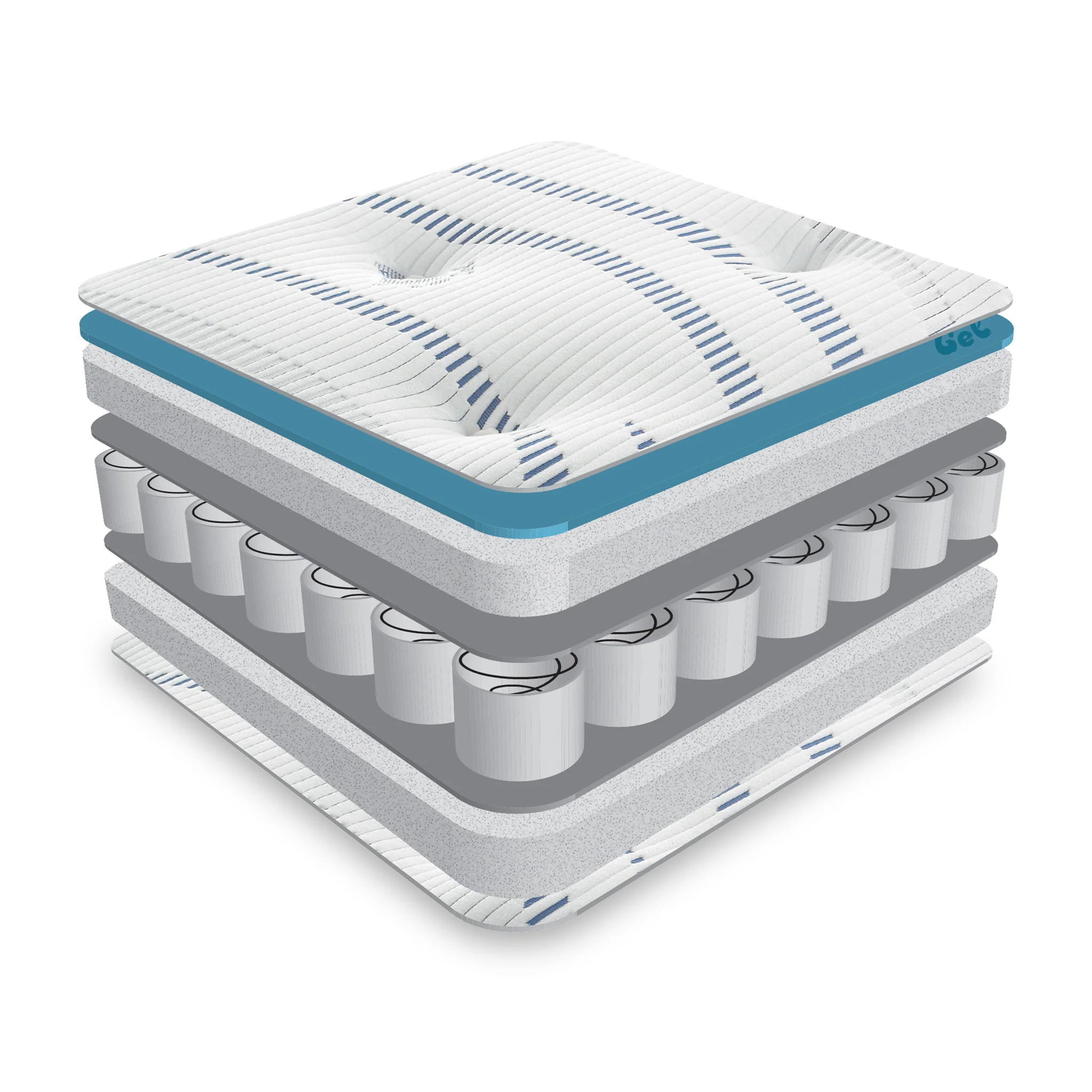 Matrah Gel Pocket Sprung Mattress - Image 3