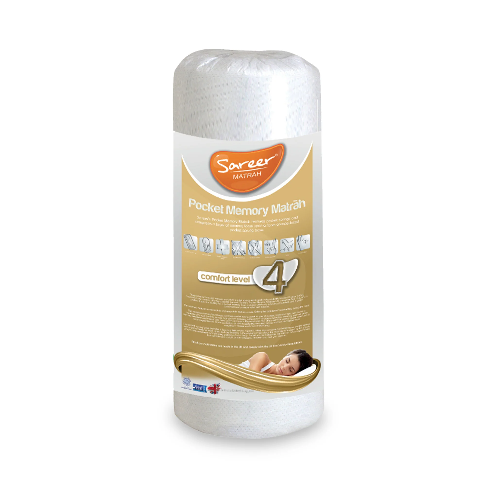 Matrah Memory Pocket Sprung Mattress - Image 6