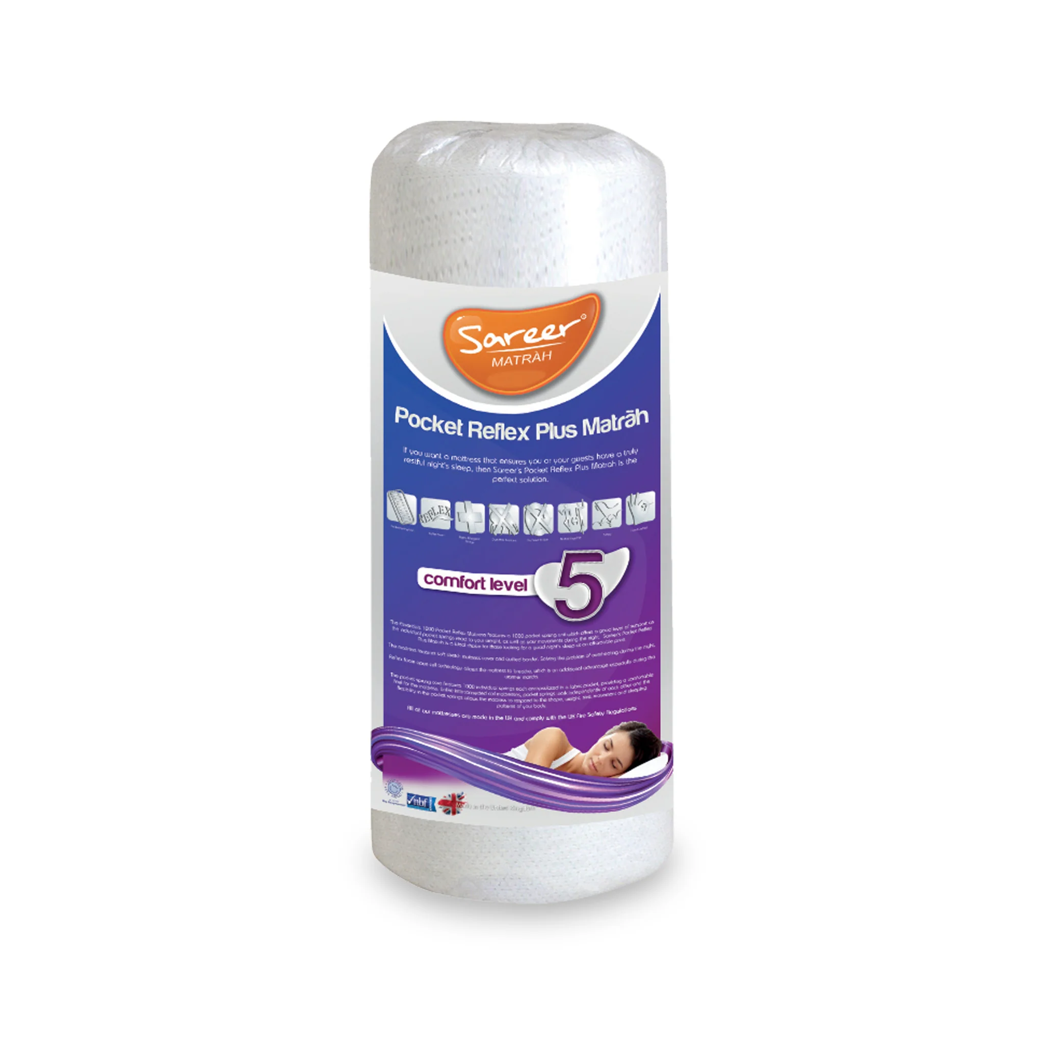 Matrah Reflex Pocket Sprung Mattress - Image 6