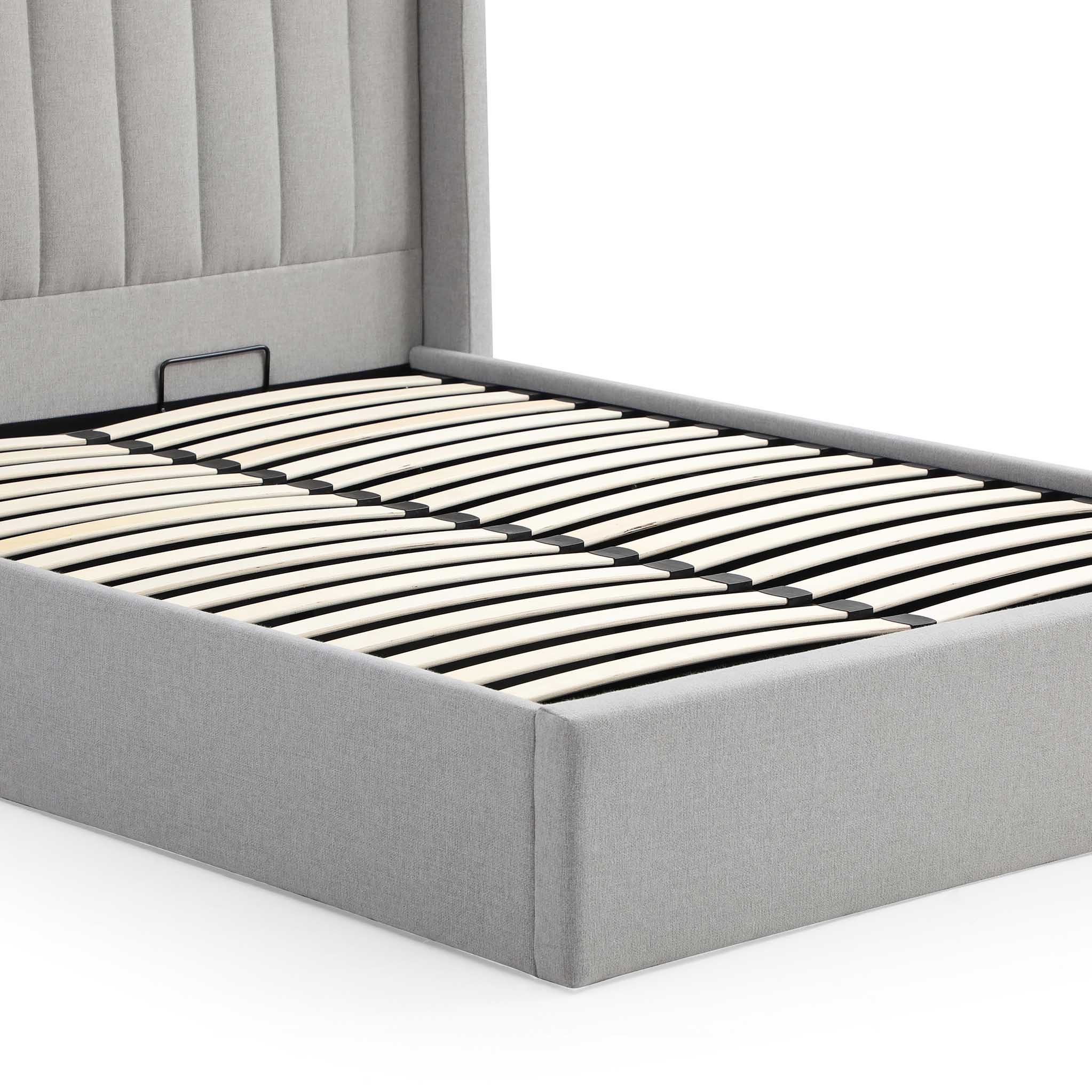 Maude Faux Wool Bed Frame - Image 5