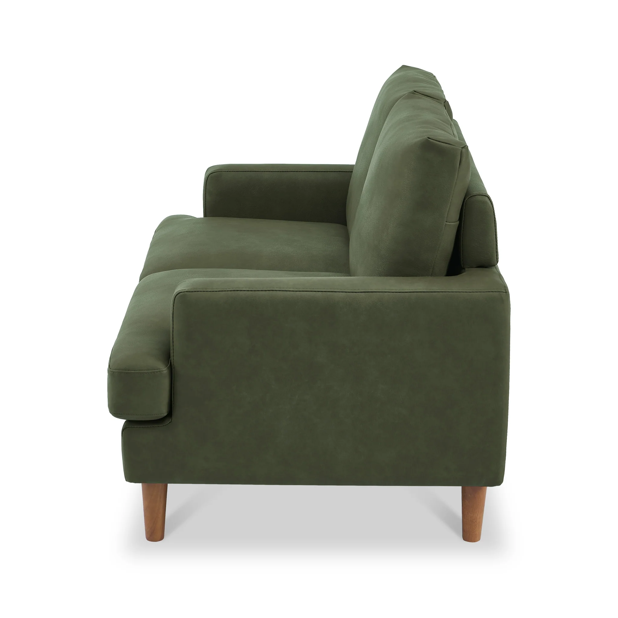 Max Faux Leather 2 Seater Sofa - Image 13