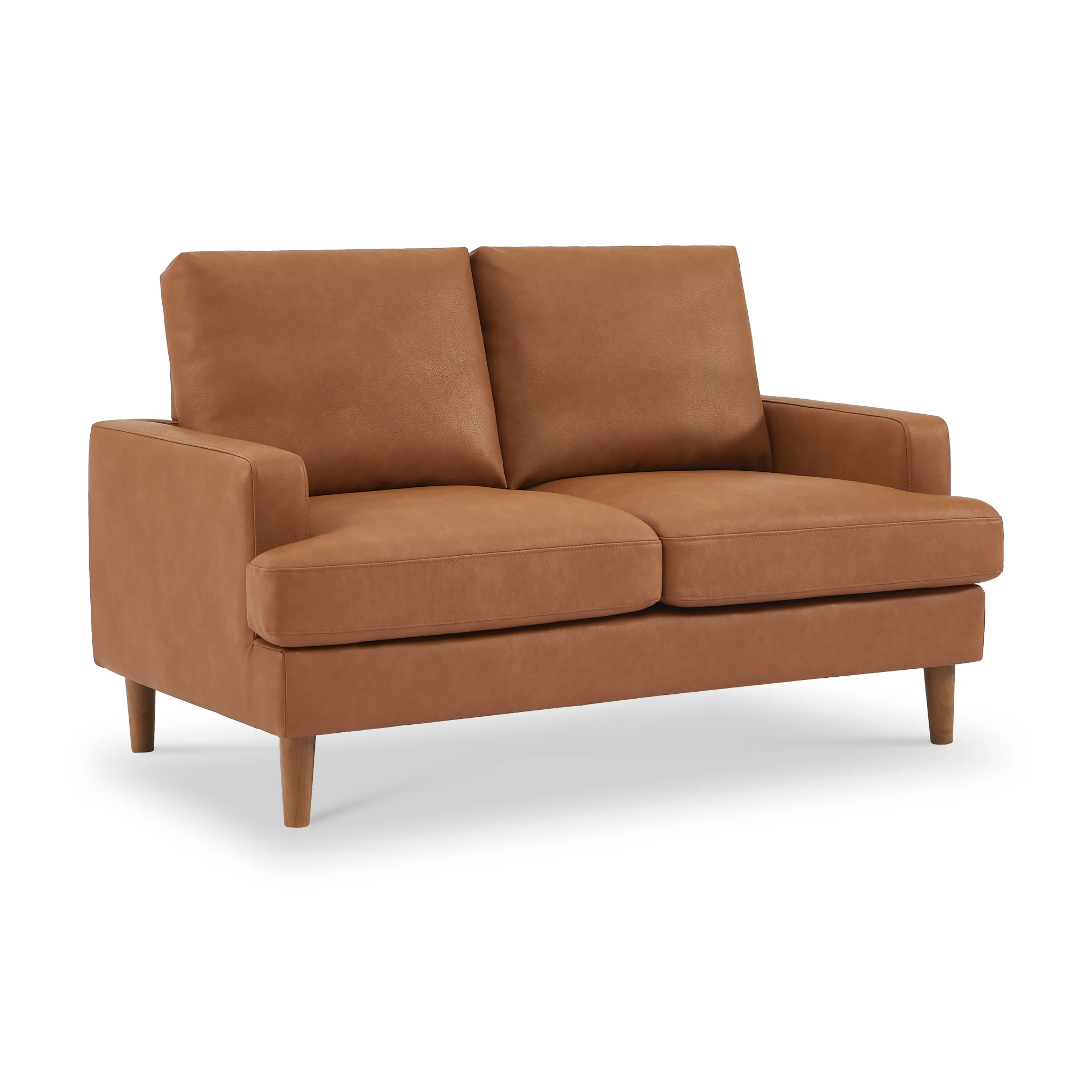 Max Faux Leather 2 Seater Sofa - Image 3