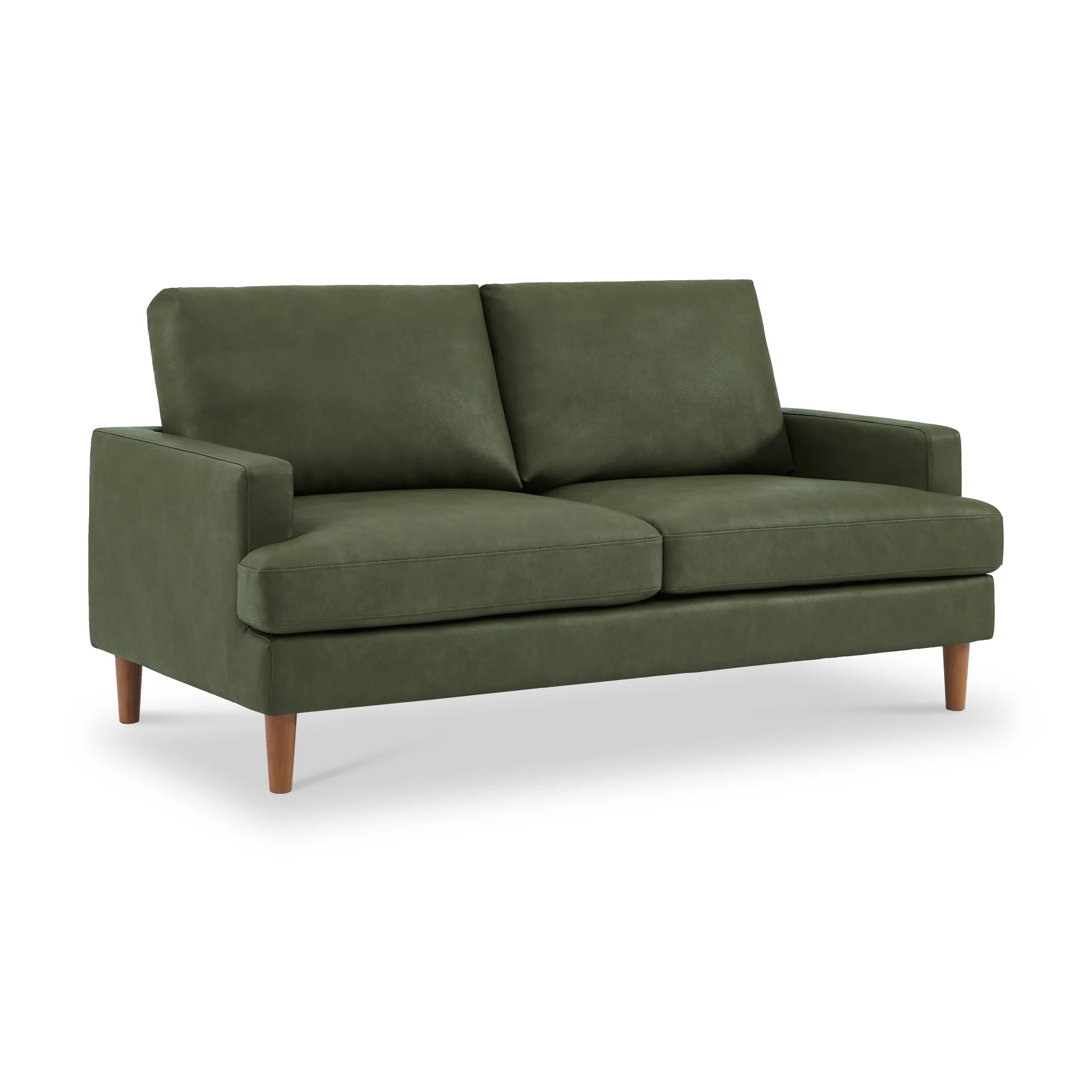 Max Faux Leather 3 Seater Sofa - Image 12