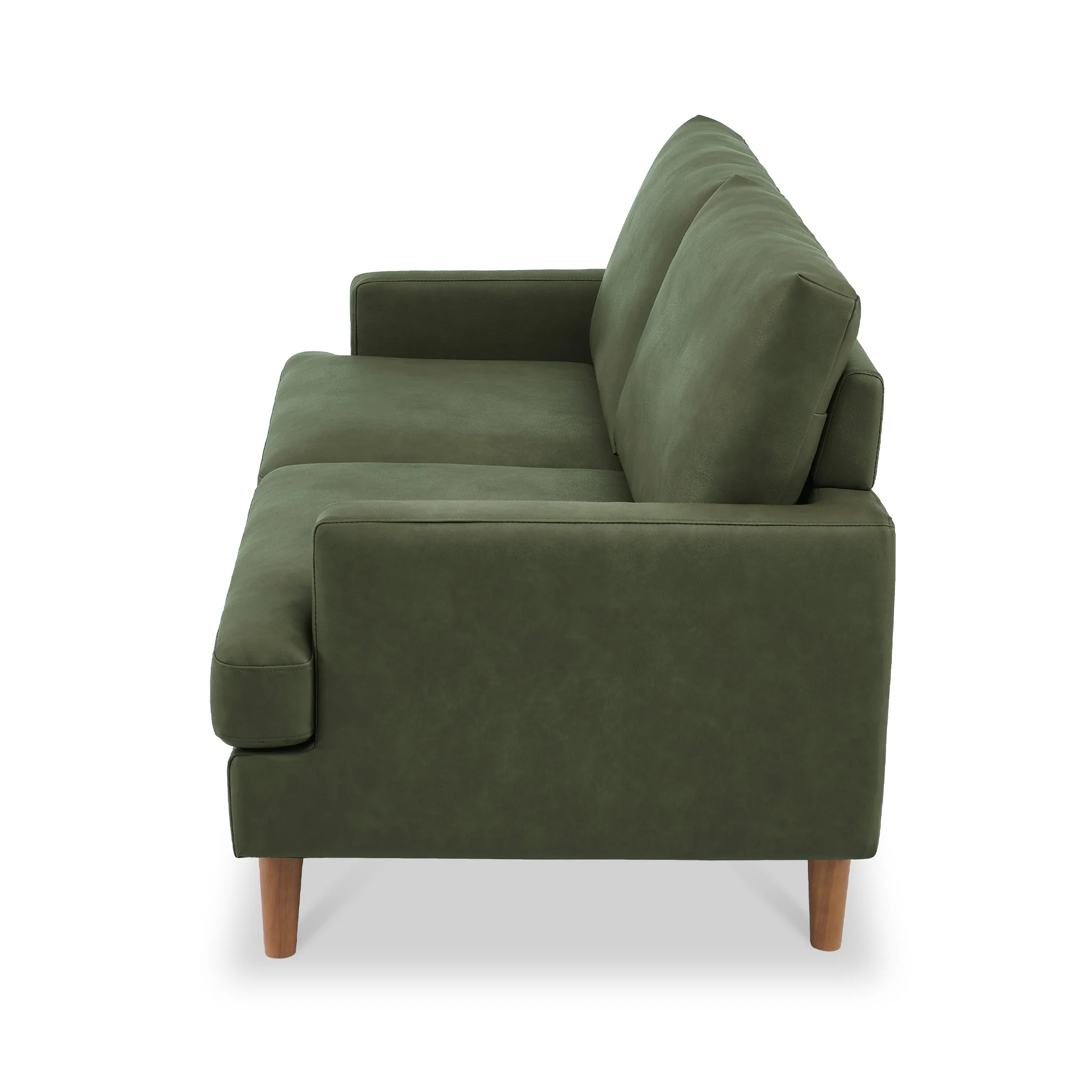 Max Faux Leather 3 Seater Sofa - Image 13