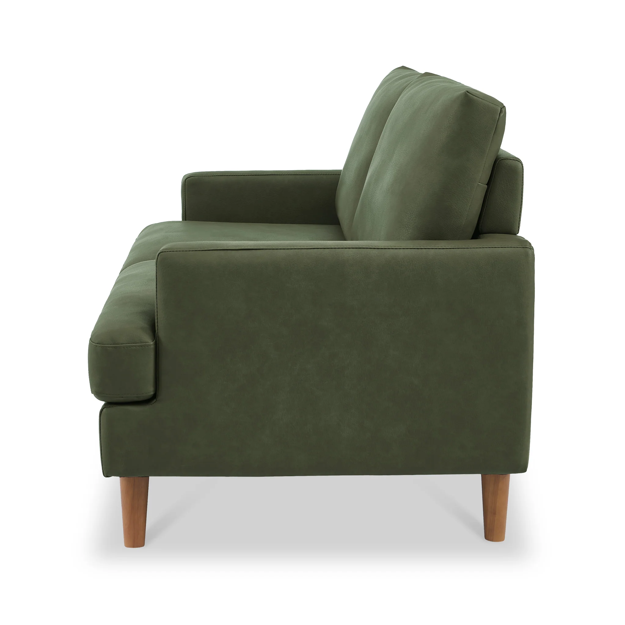 Max Faux Leather 3 Seater Sofa - Image 14