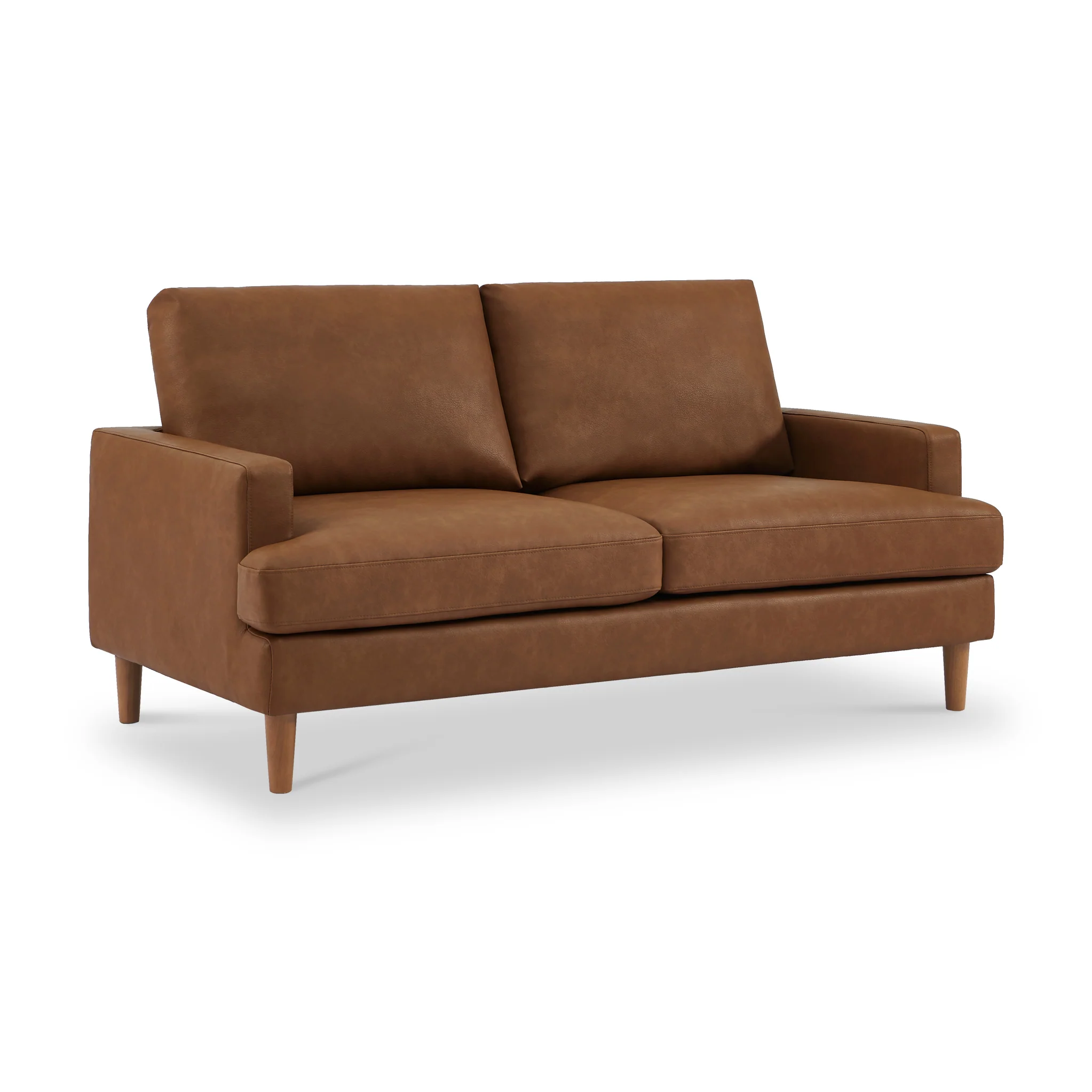 Max Faux Leather 3 Seater Sofa - Image 20
