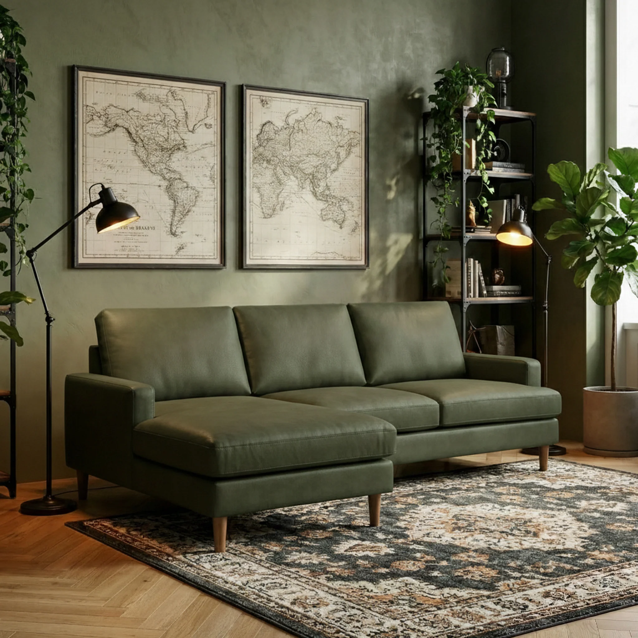 Max Faux Leather Corner Chaise Sofa - Image 14