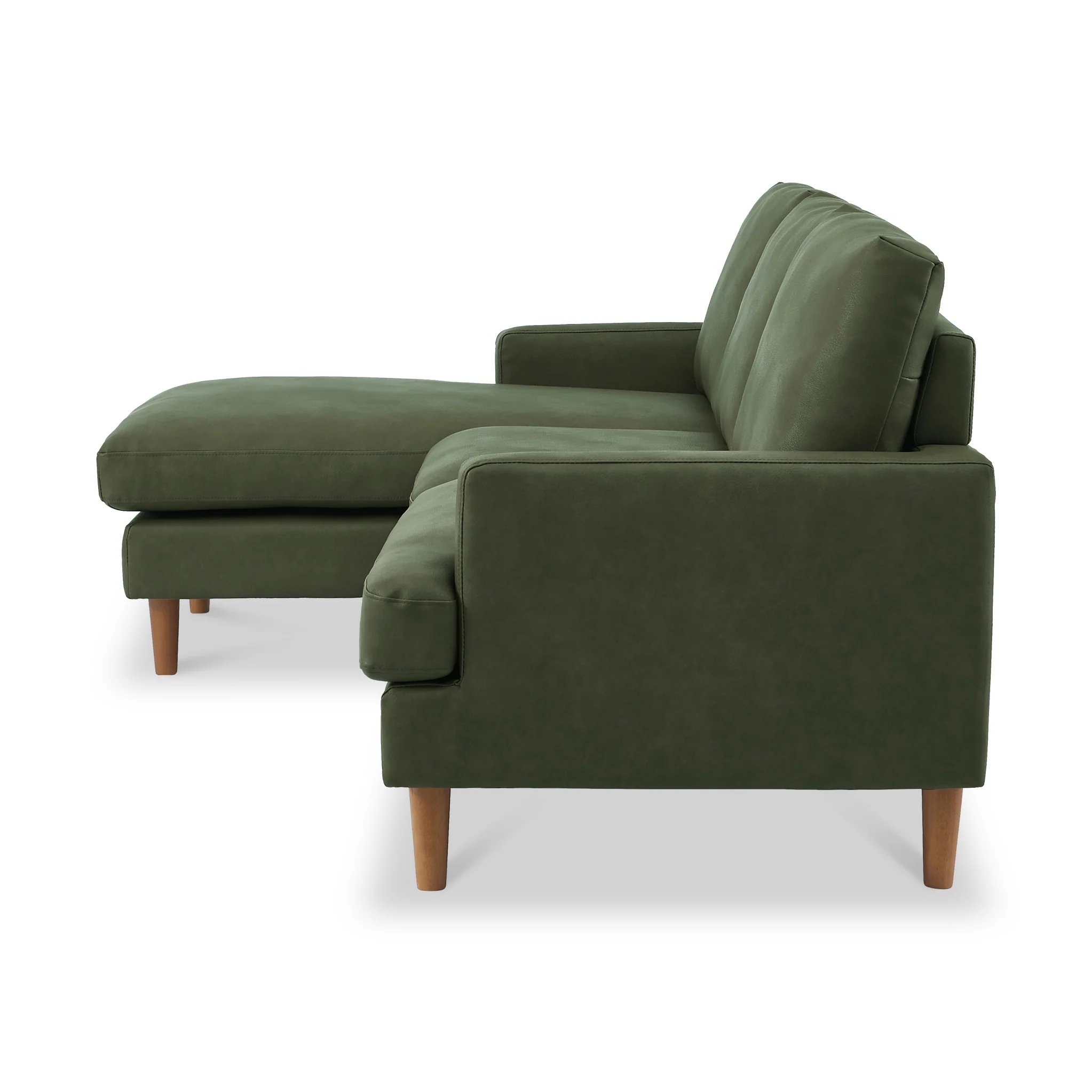 Max Faux Leather Corner Chaise Sofa - Image 17