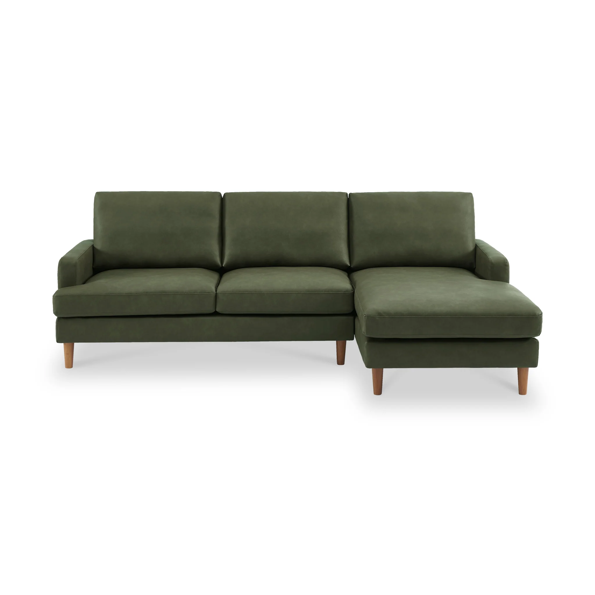 Max Faux Leather Corner Chaise Sofa - Image 18