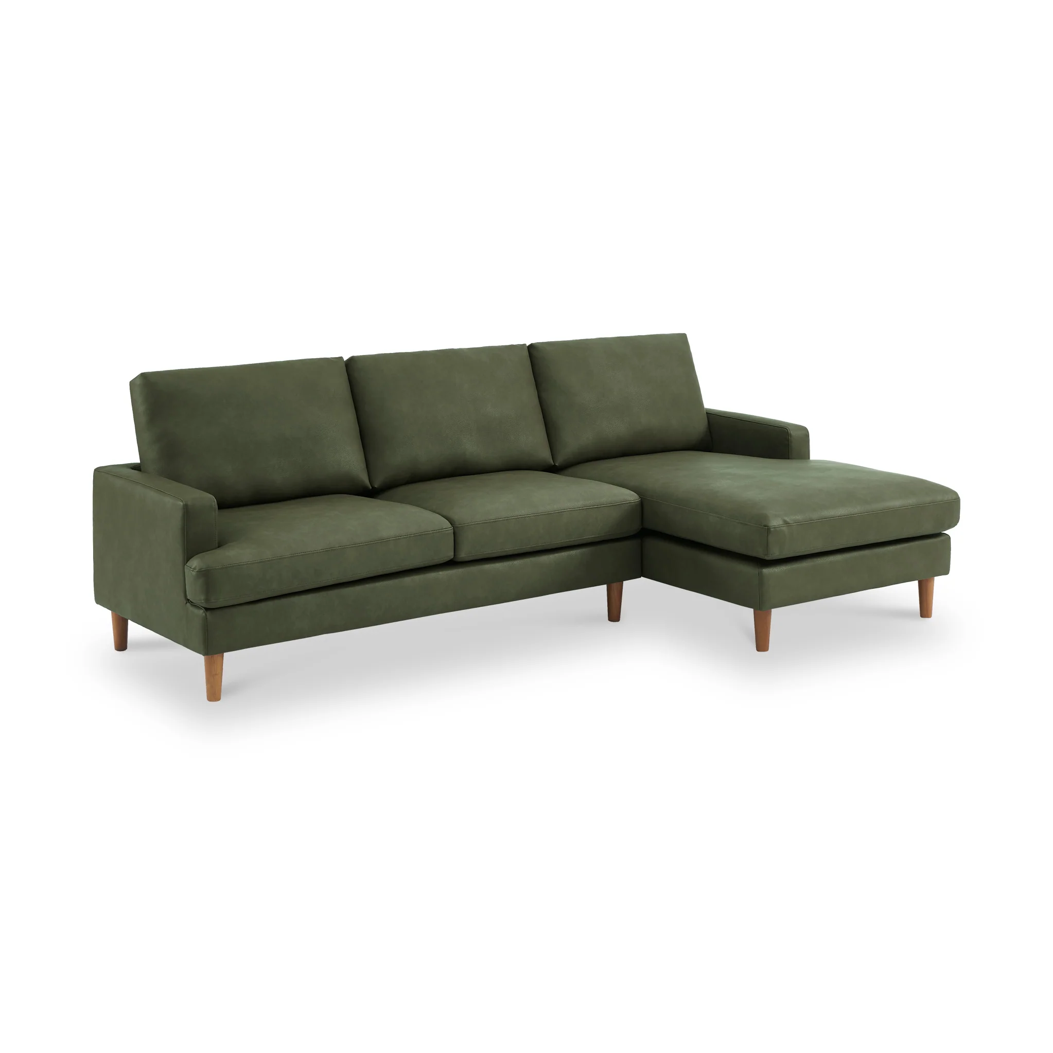 Max Faux Leather Corner Chaise Sofa - Image 19