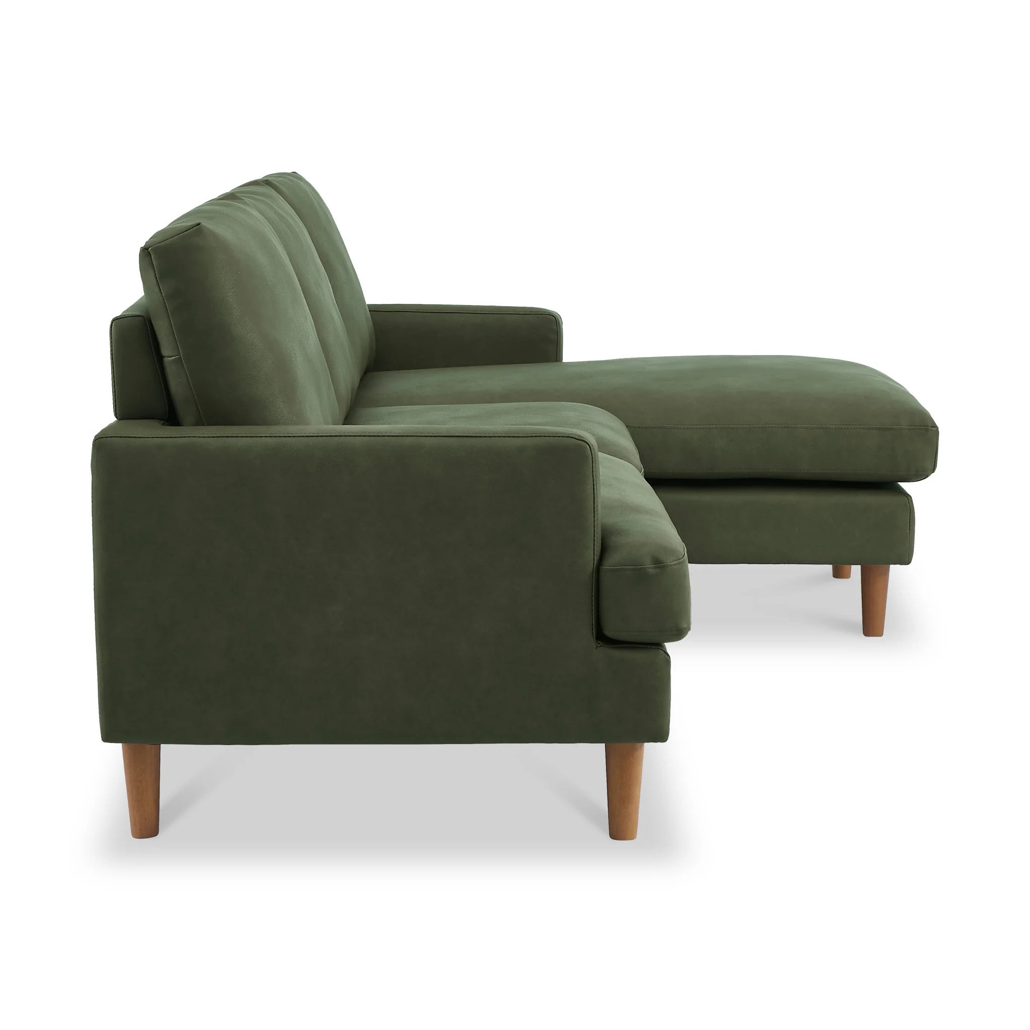 Max Faux Leather Corner Chaise Sofa - Image 21