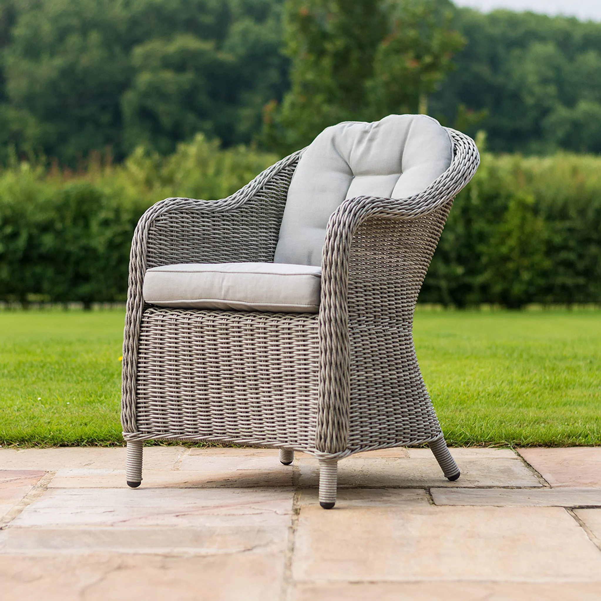 Maze Oxford 3 Piece Rattan Bistro Set - Image 5